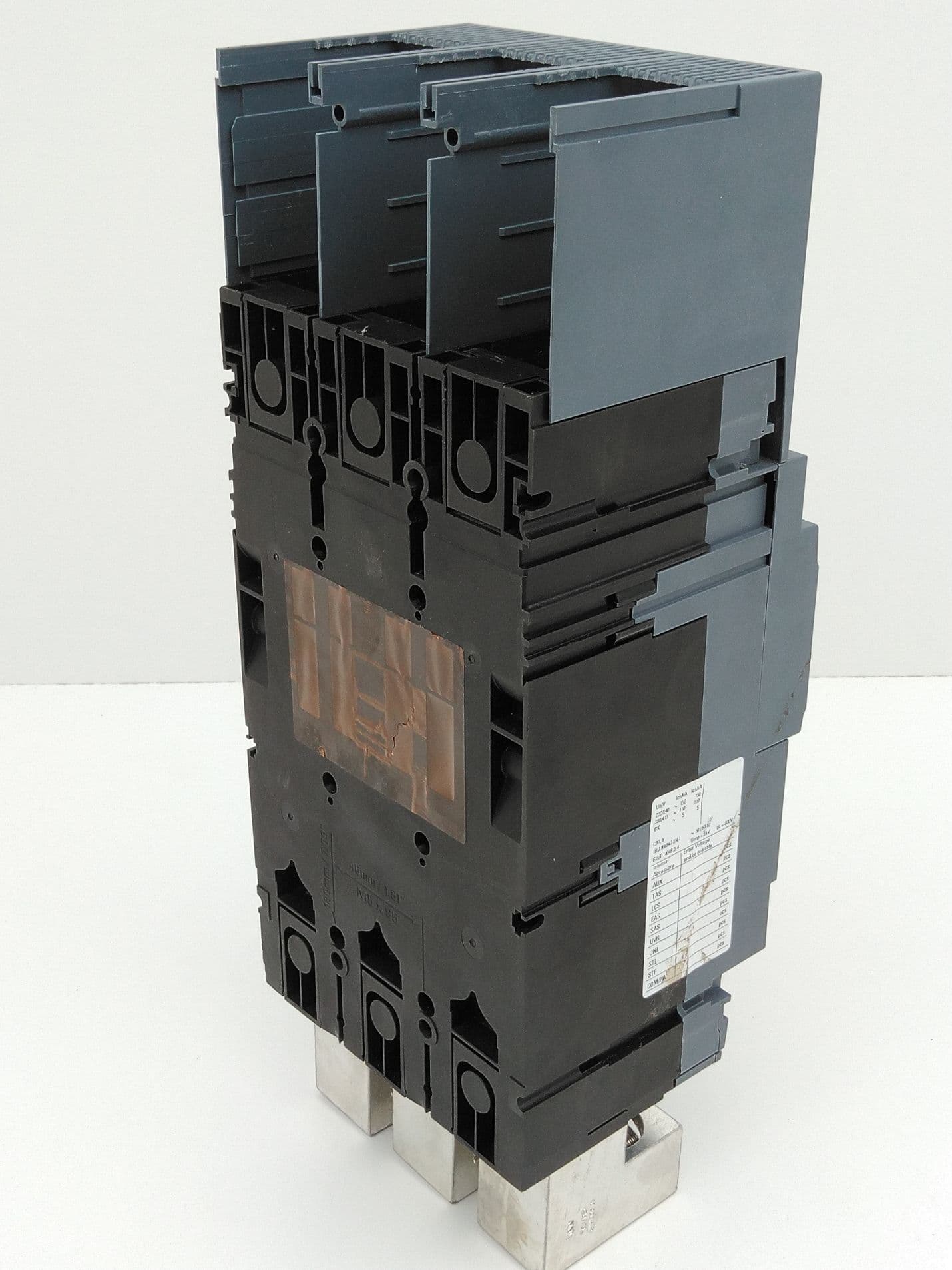 Siemens 3VA6340-6HL31-0AA0 Circuit Breaker Class H 65kA, 3 Pole, 480V, 400A
