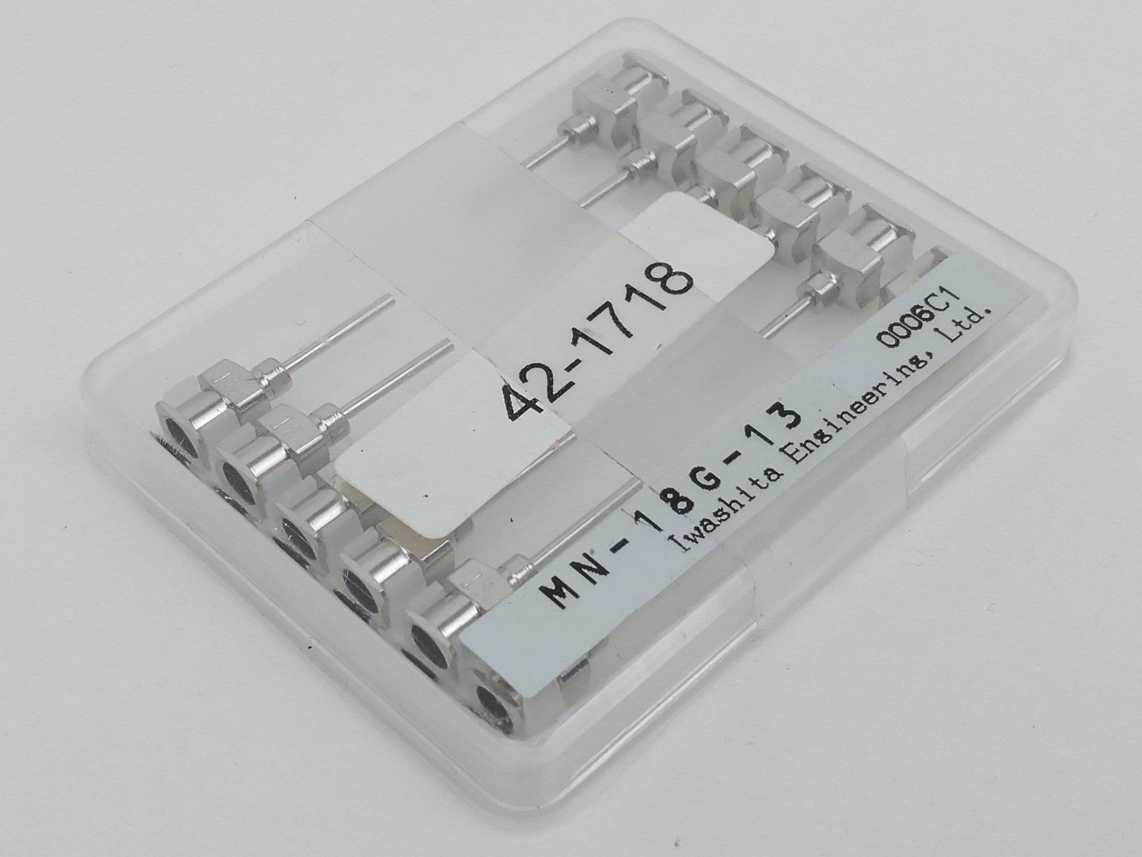 Iwashita Engineering- Asymtek MN-18G-13, 42-1718 Chamfered Dispensing Tips