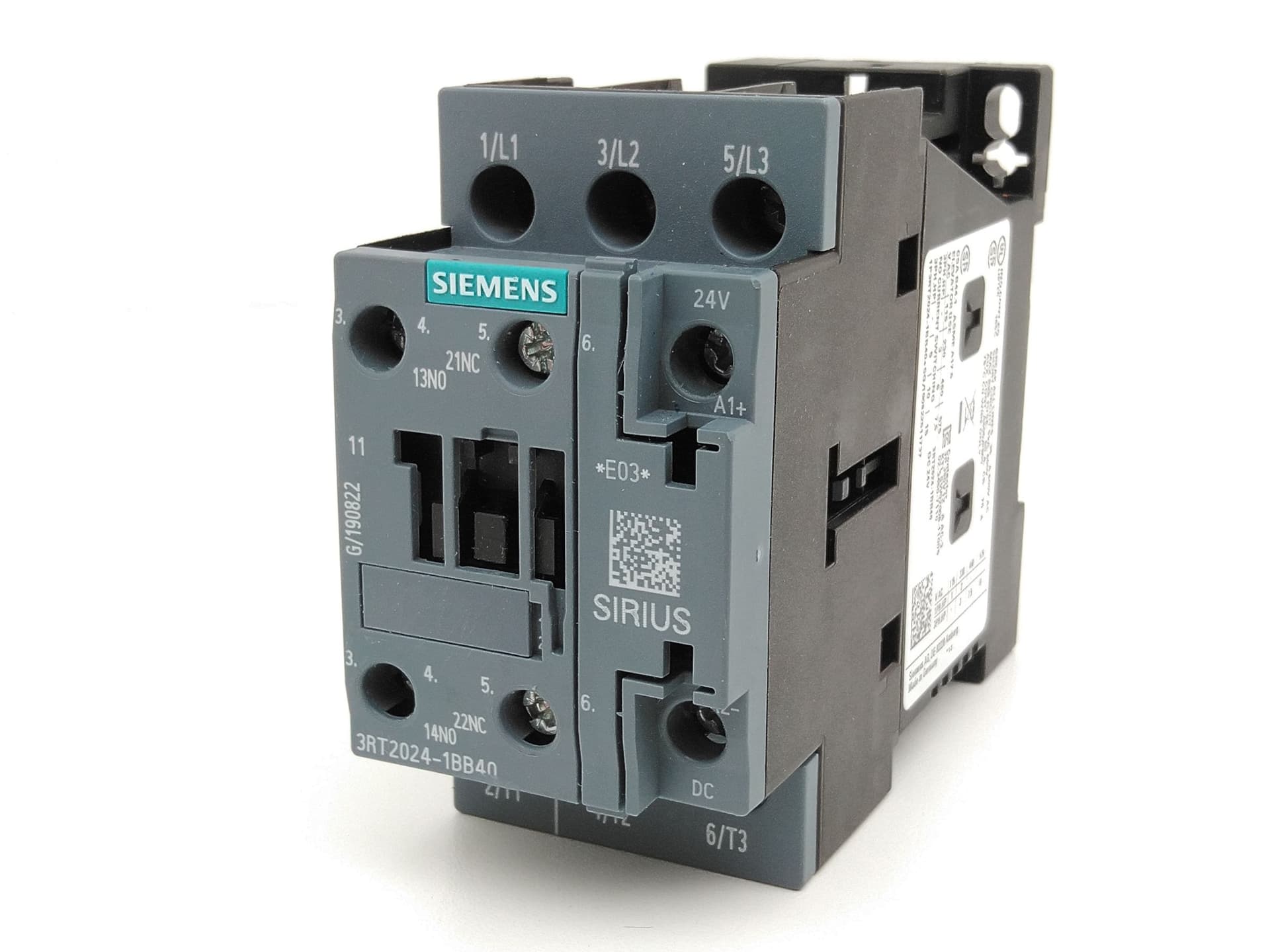 Siemens 3RT2024-1BB40 Contactor 12 A