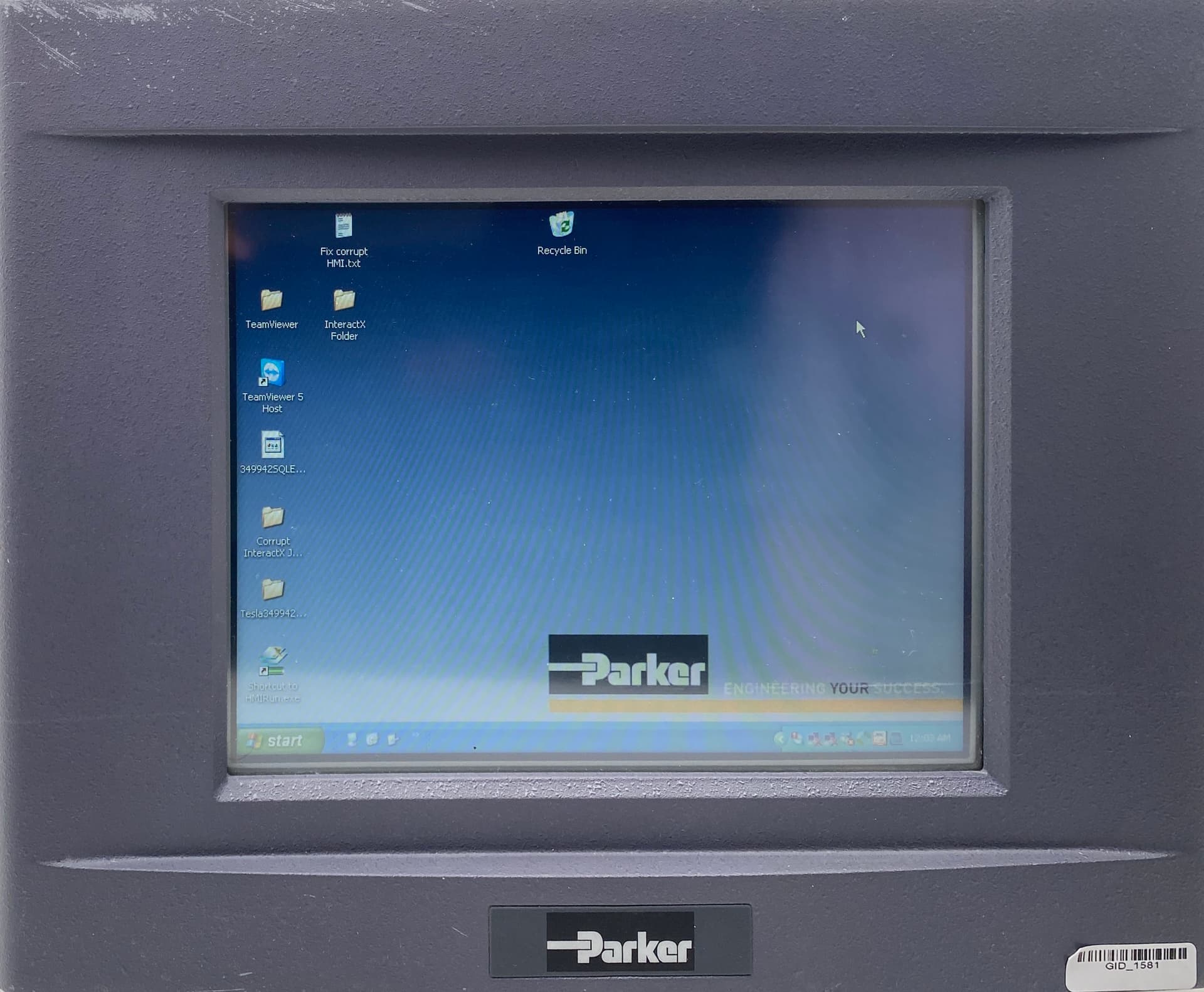 Parker IPX10S-D IP PowerStation Industrial Workstation / HMI