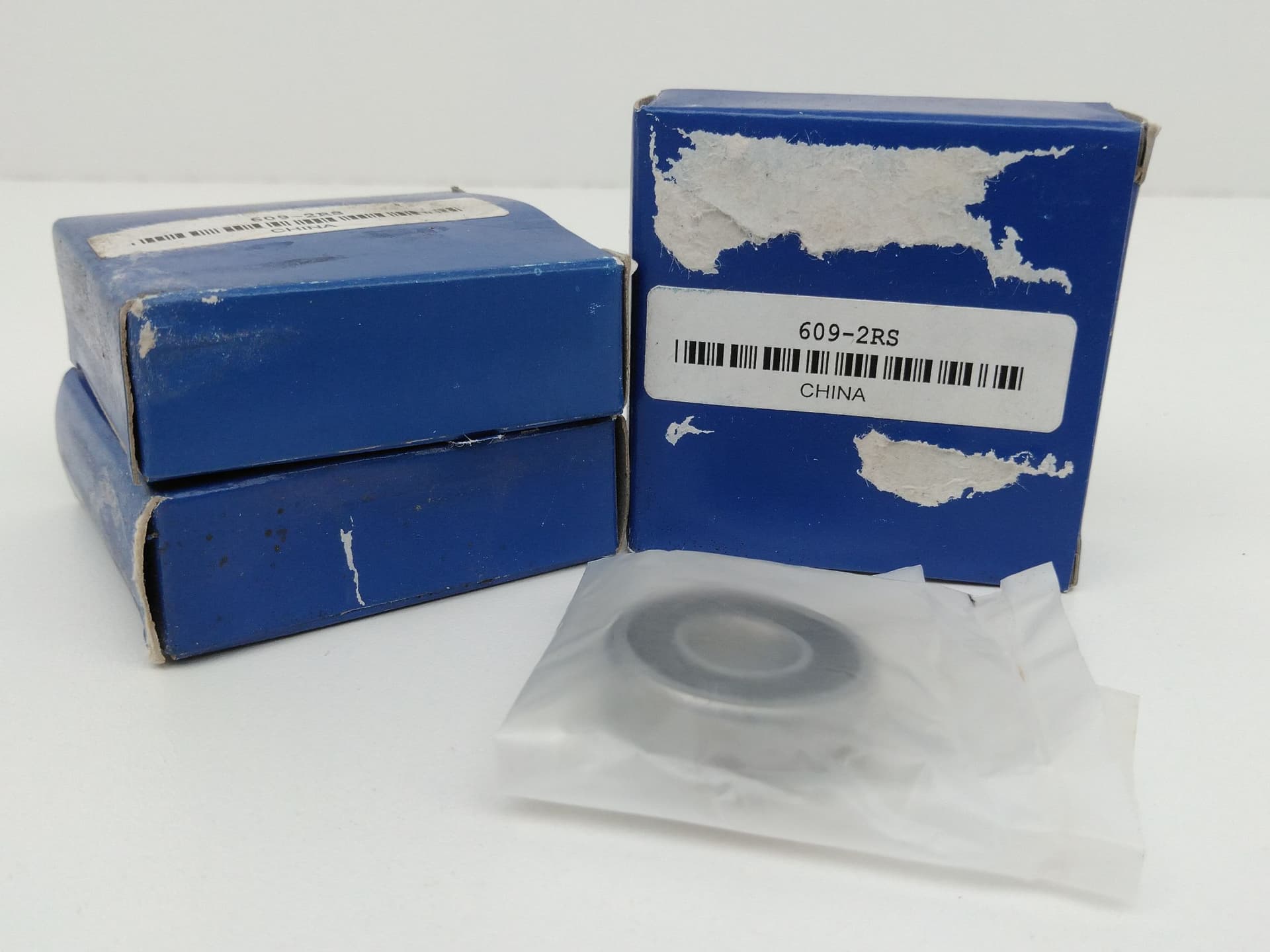 Unbranded 609-2RS Sealed Miniature Ball Bearing, 9mm x 24mm x 7mm