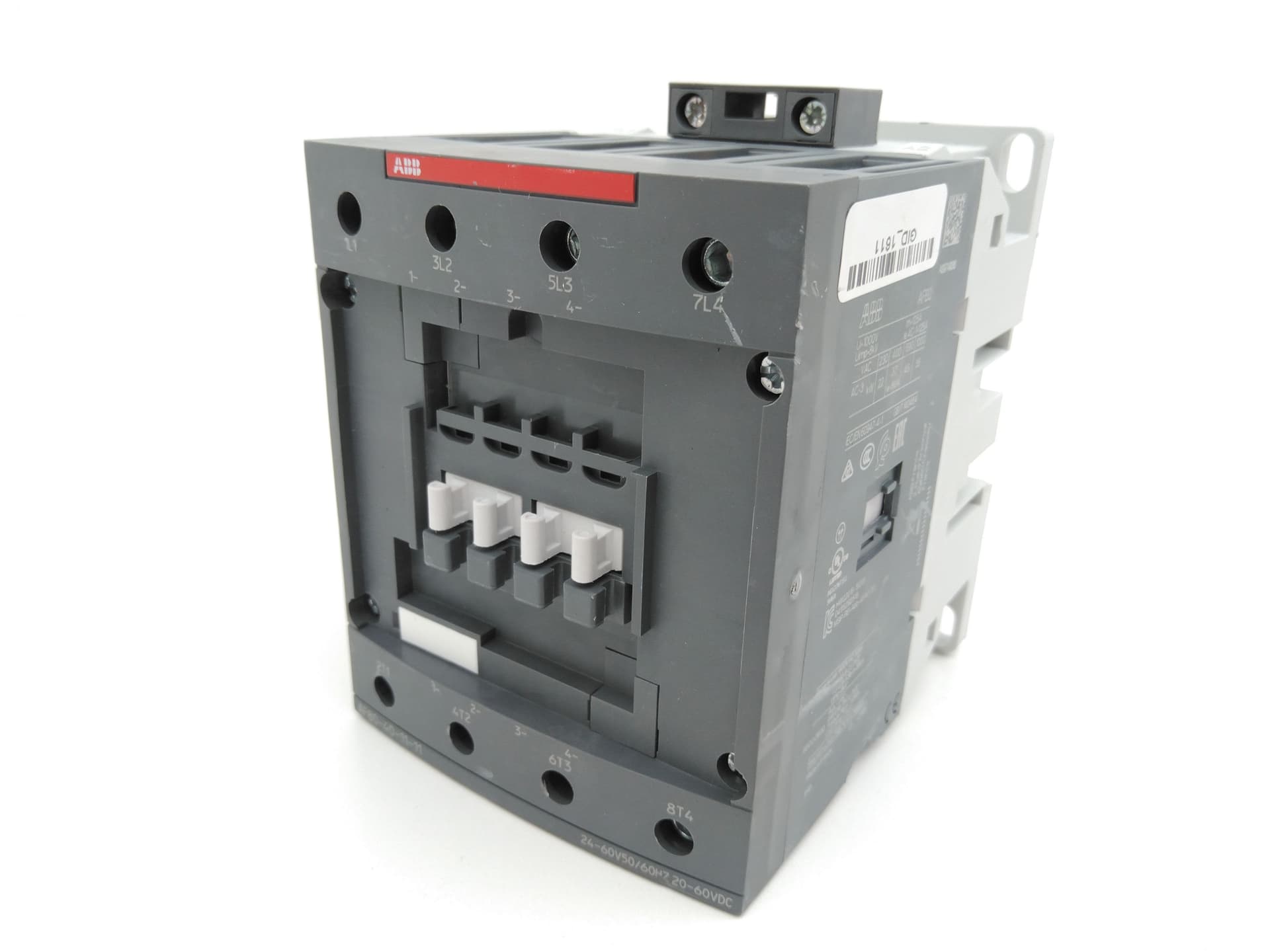 ABB AF80-40-11-11 Contactor 4 Pole,105A, 600VAC