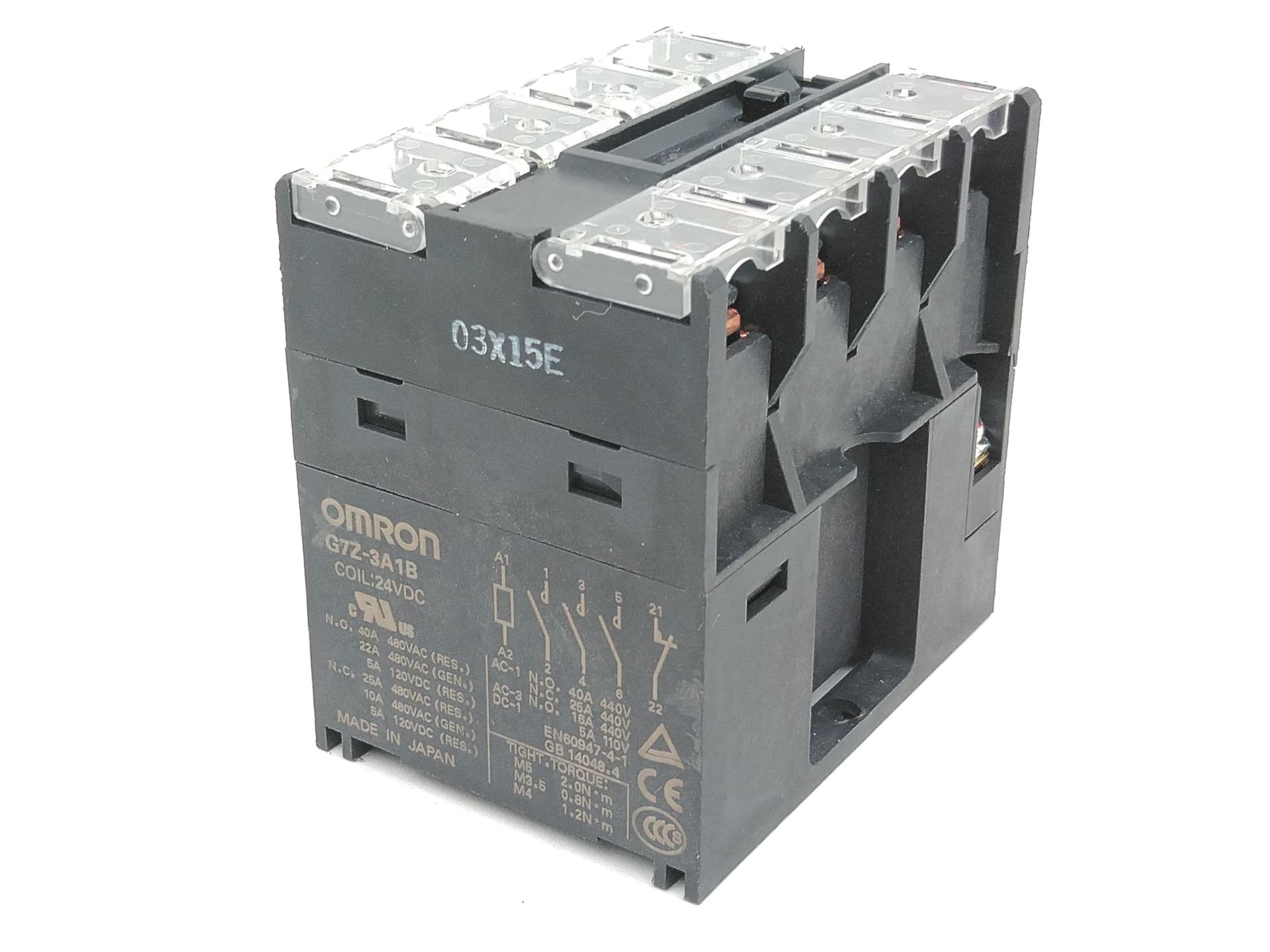 Omron G7Z-3A1B Heavy Duty Relay