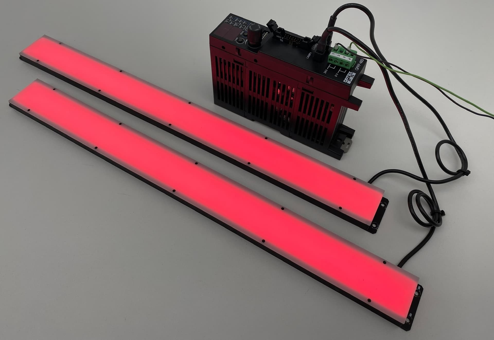 Optex FA Co. OPSM-452X32R-T LED 18" Sensing Bar Light w/ OPPF-48SP Controller