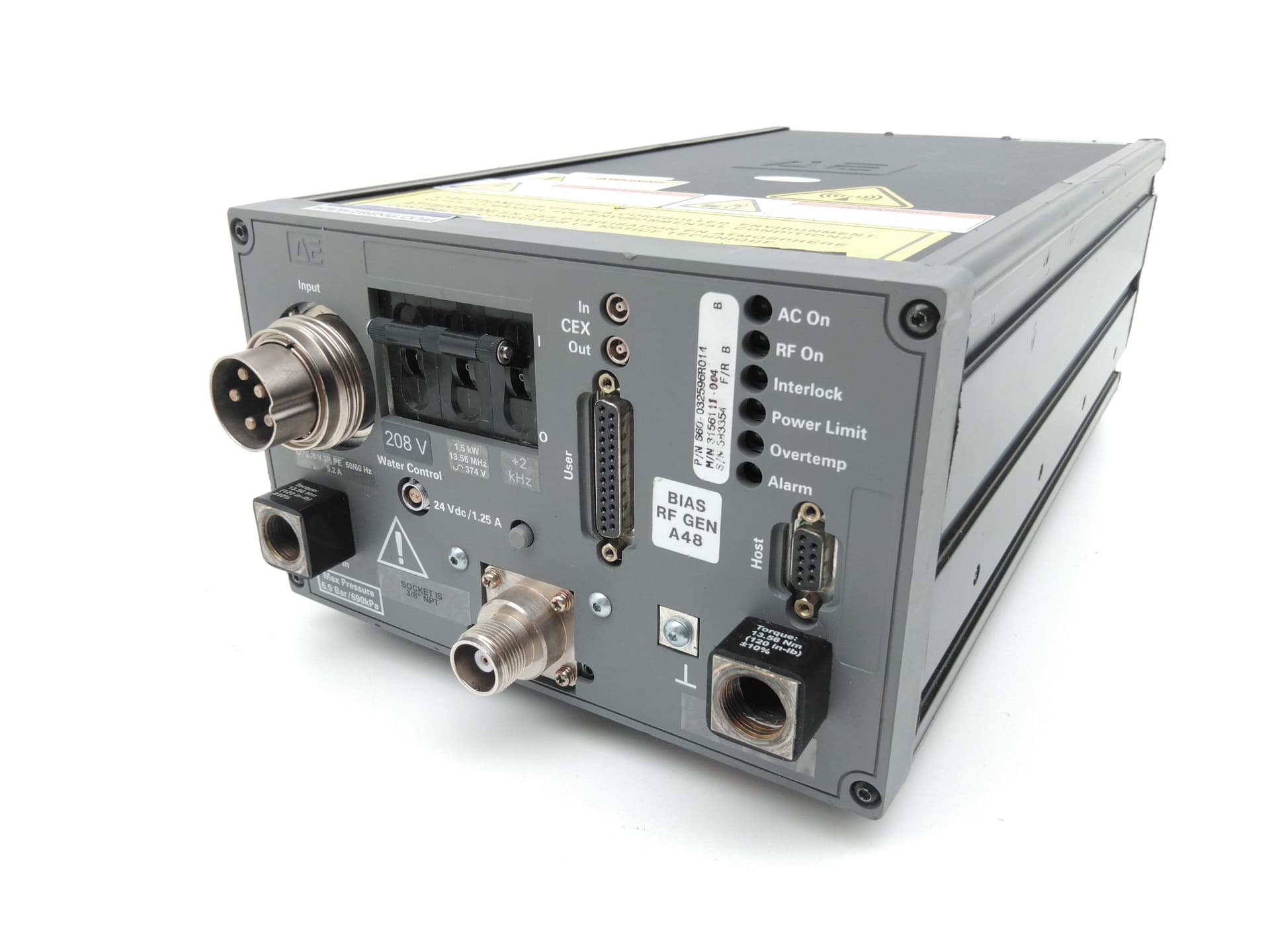 AE AMAT Applied Materials 3156111-004 B 660-032596R014 Apex RF Generator
