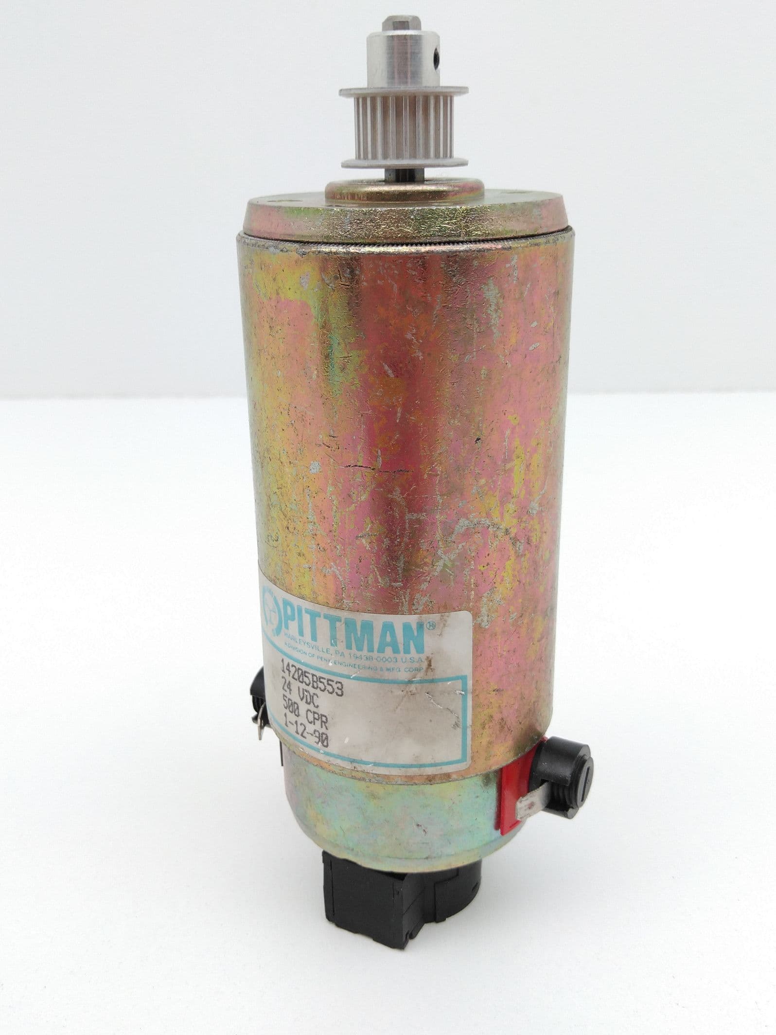 Pittman 14205B553 DC Servo Motor 24VDC, 500CPR
