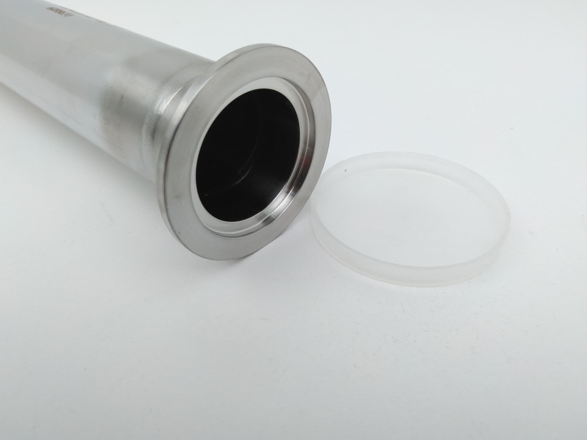Unbranded Stainless Steel NW40 KF40 Full Nipple 22.5 Inches Long
