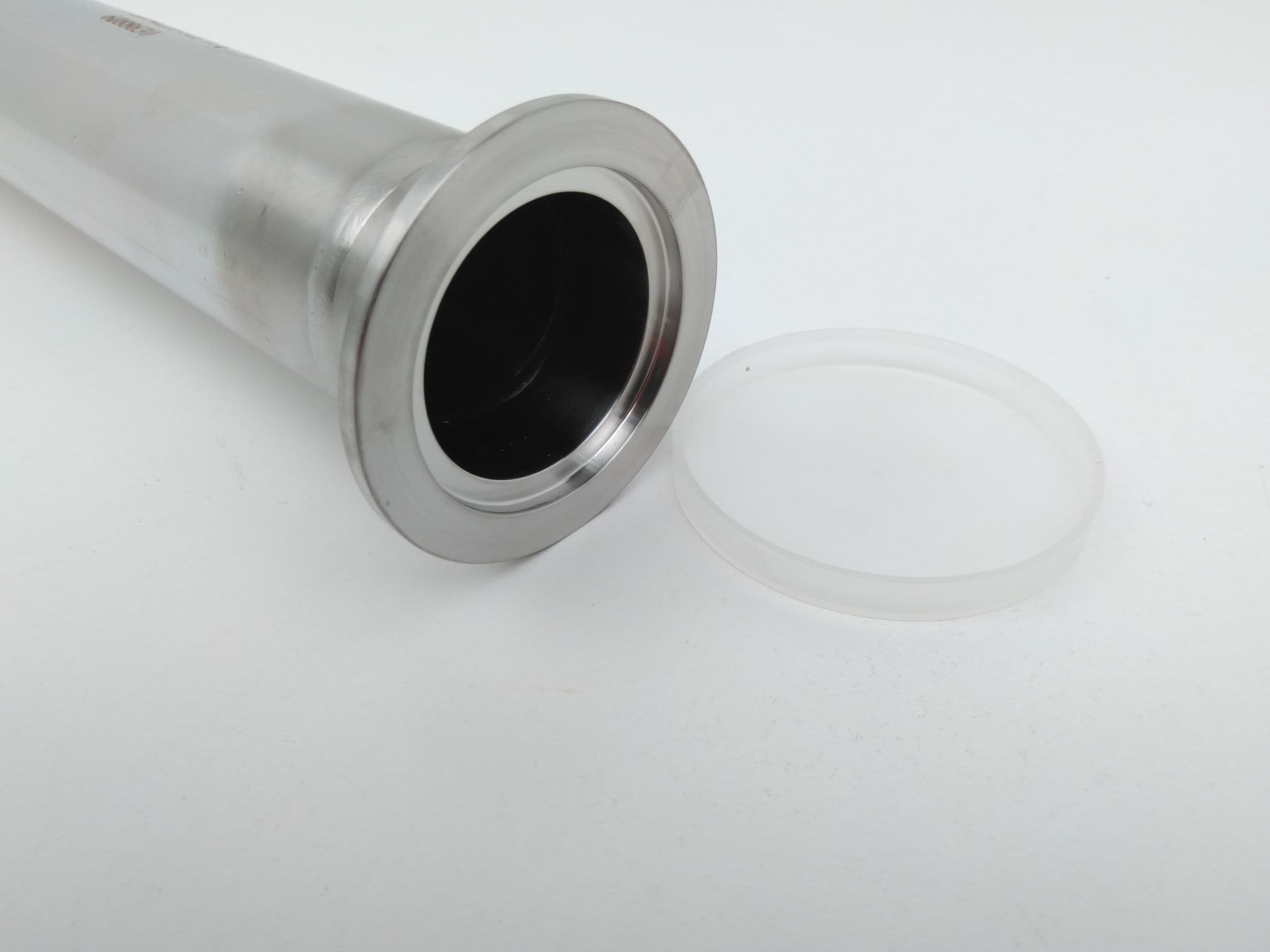 Unbranded Stainless Steel NW40 KF40 Full Nipple 22.5 Inches Long