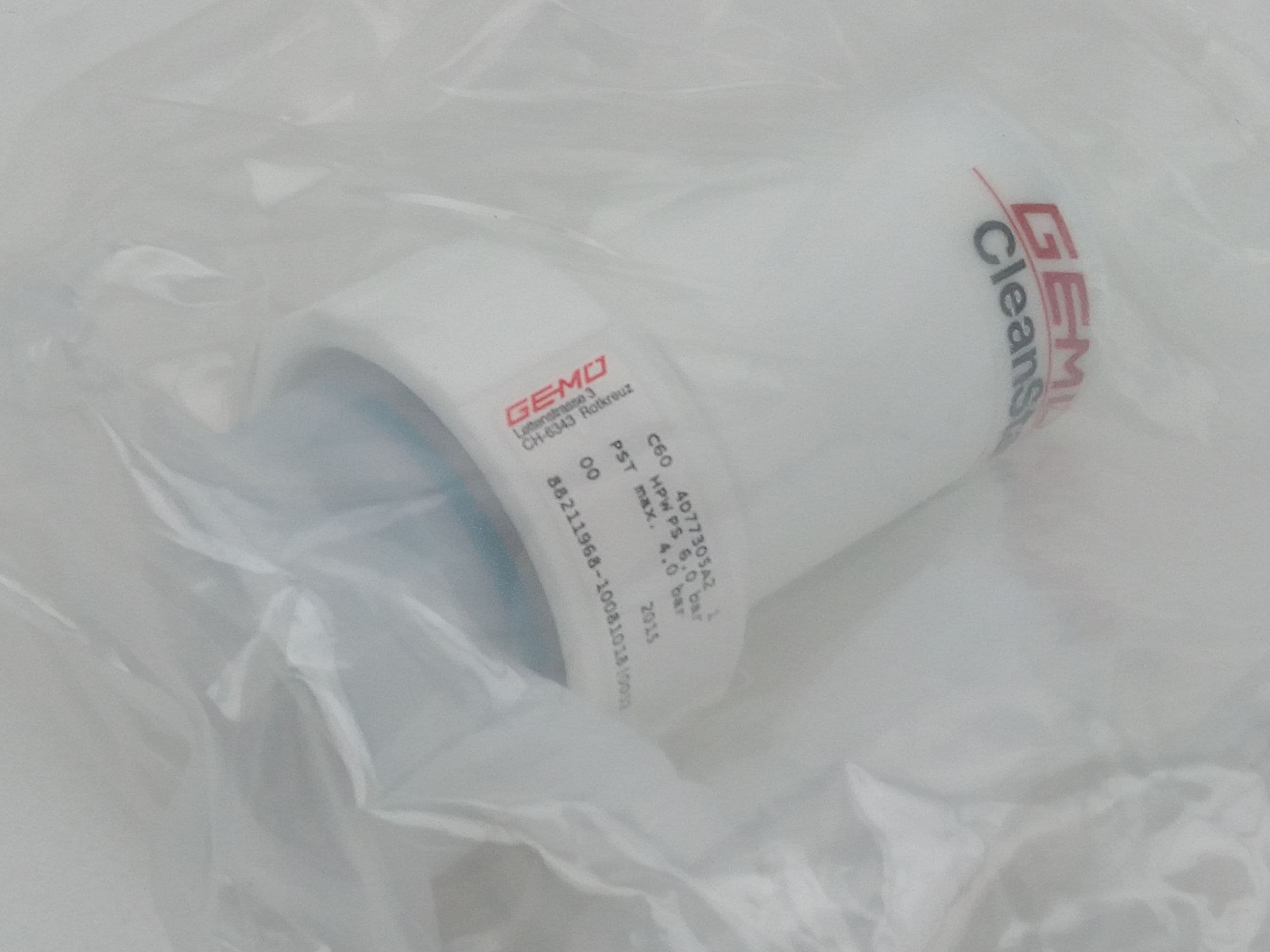Gemu C60 4D77305A2 1HPW CleanStar Ultra Pure 2/2-Way Diaphragm Valve