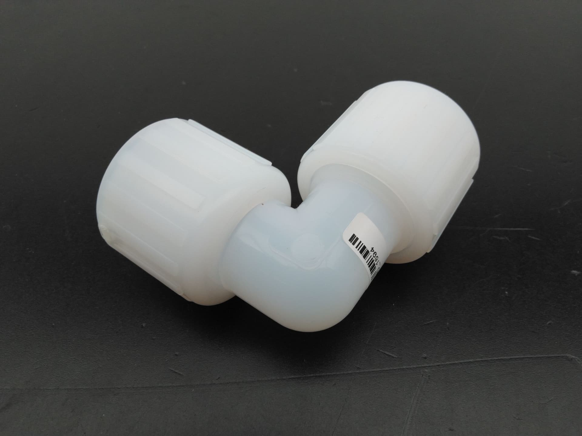 Gemu FUSE 77 20 Y20 30HP Union Elbow, Flare/Space Saver, PFA, 1 1/4" x 1 1/4"