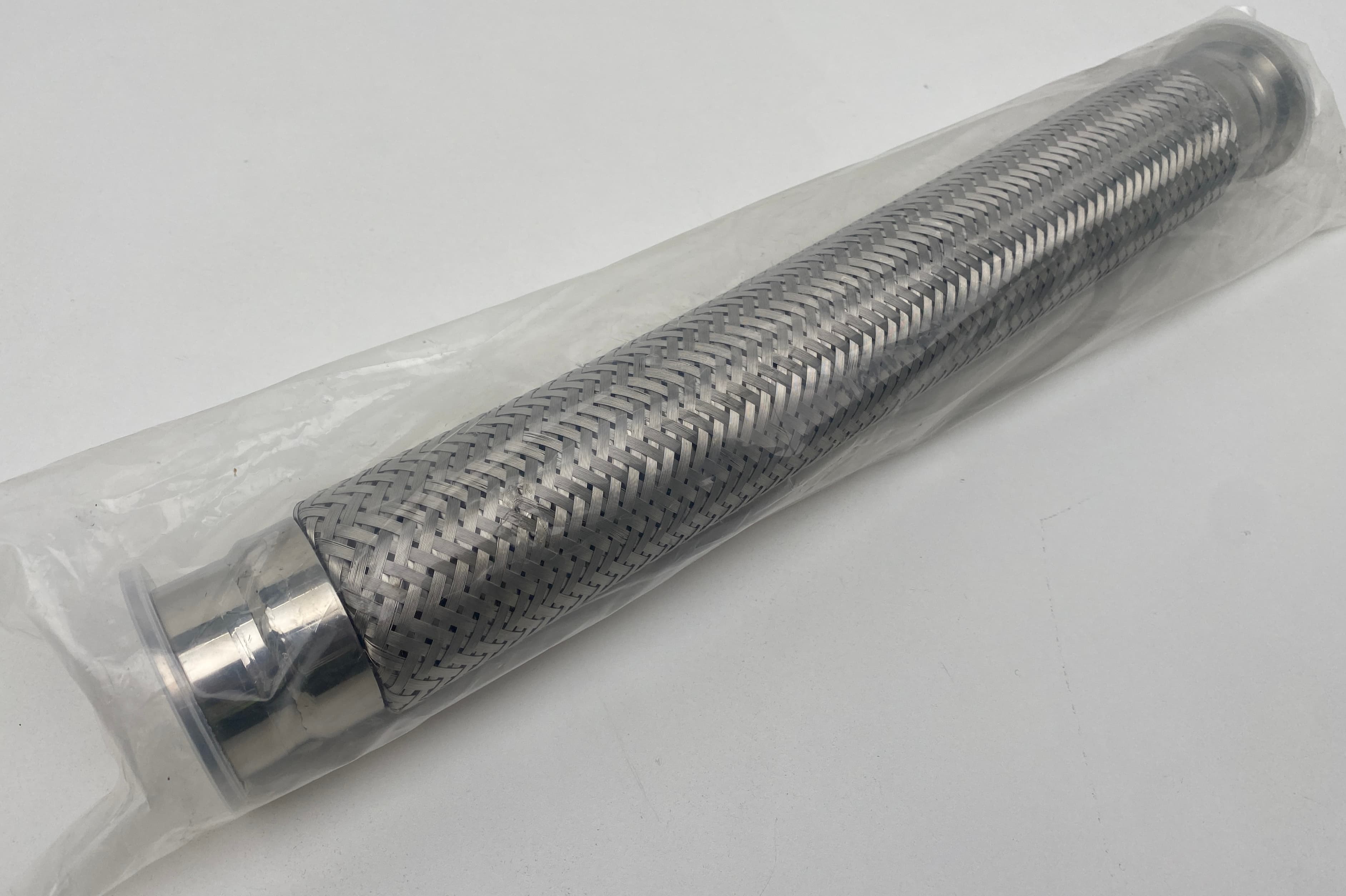 Hydro Formed KF- 50 Bellows SS Braided Sheath 20" L