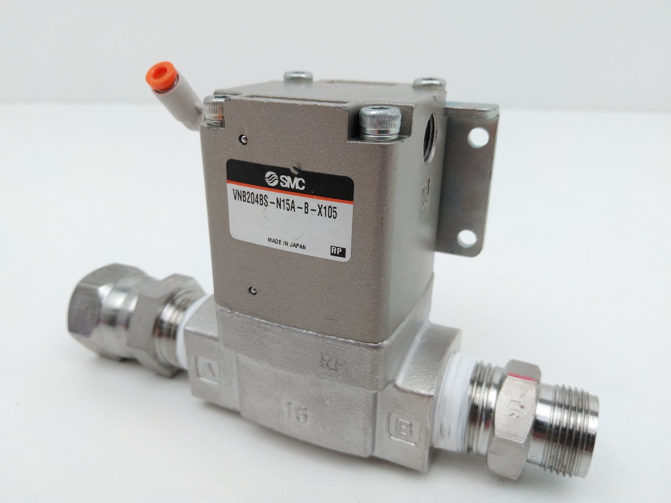 SMC VNB204BS-N15A-B-X105 2-Way Process Valve