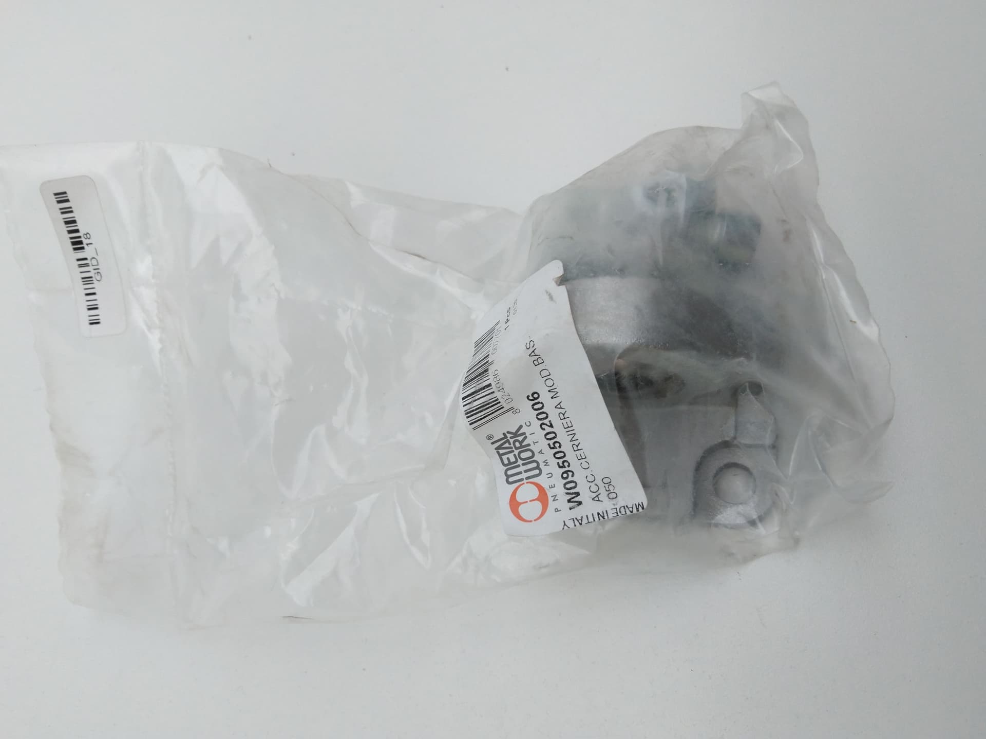 MetalWork Pneumatic W0950502006 Model BAS Articulated Male Hinge