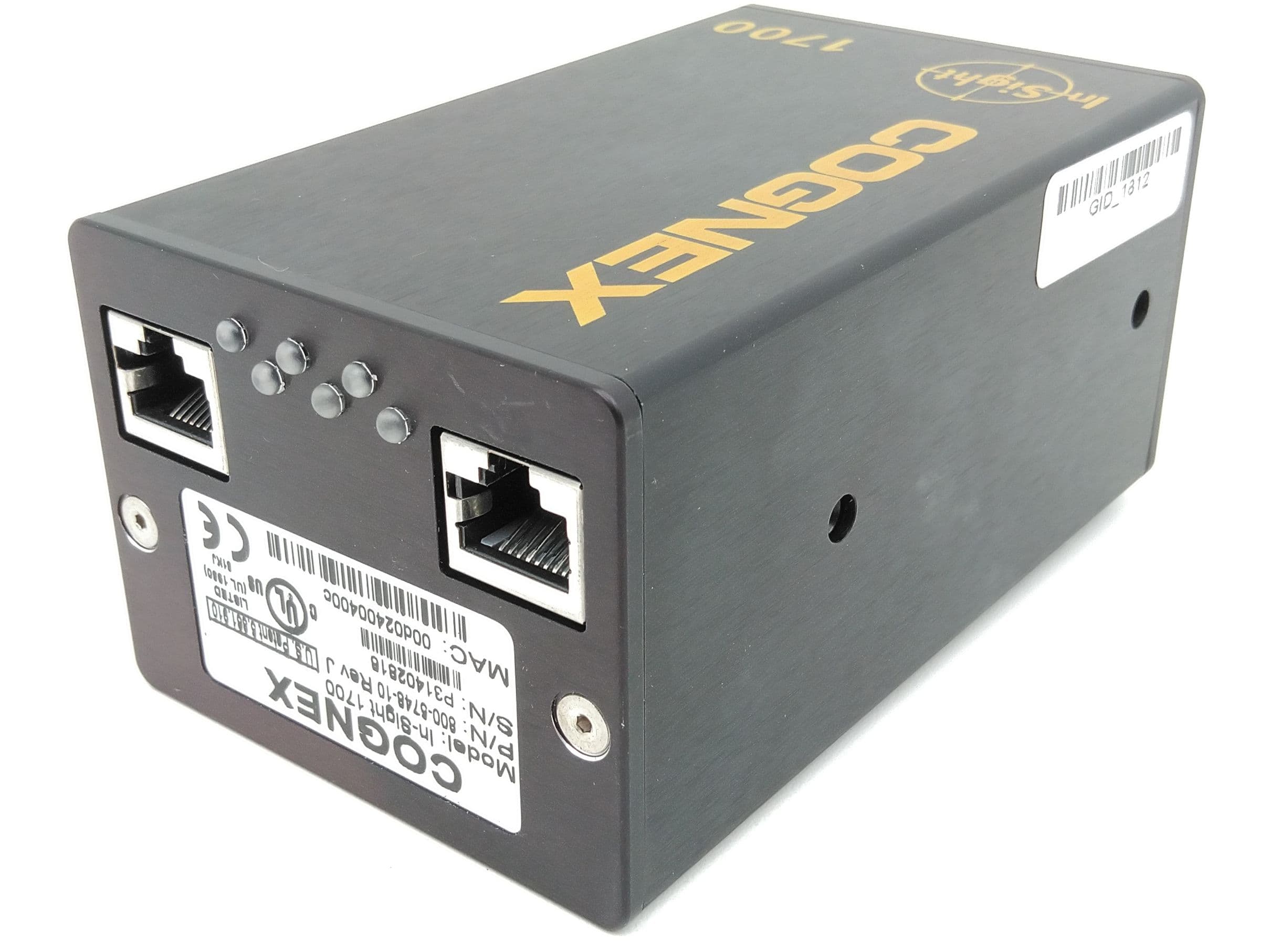 Cognex In-Sight 1700 PN 800-5748-10 Rev J Wafer Reader