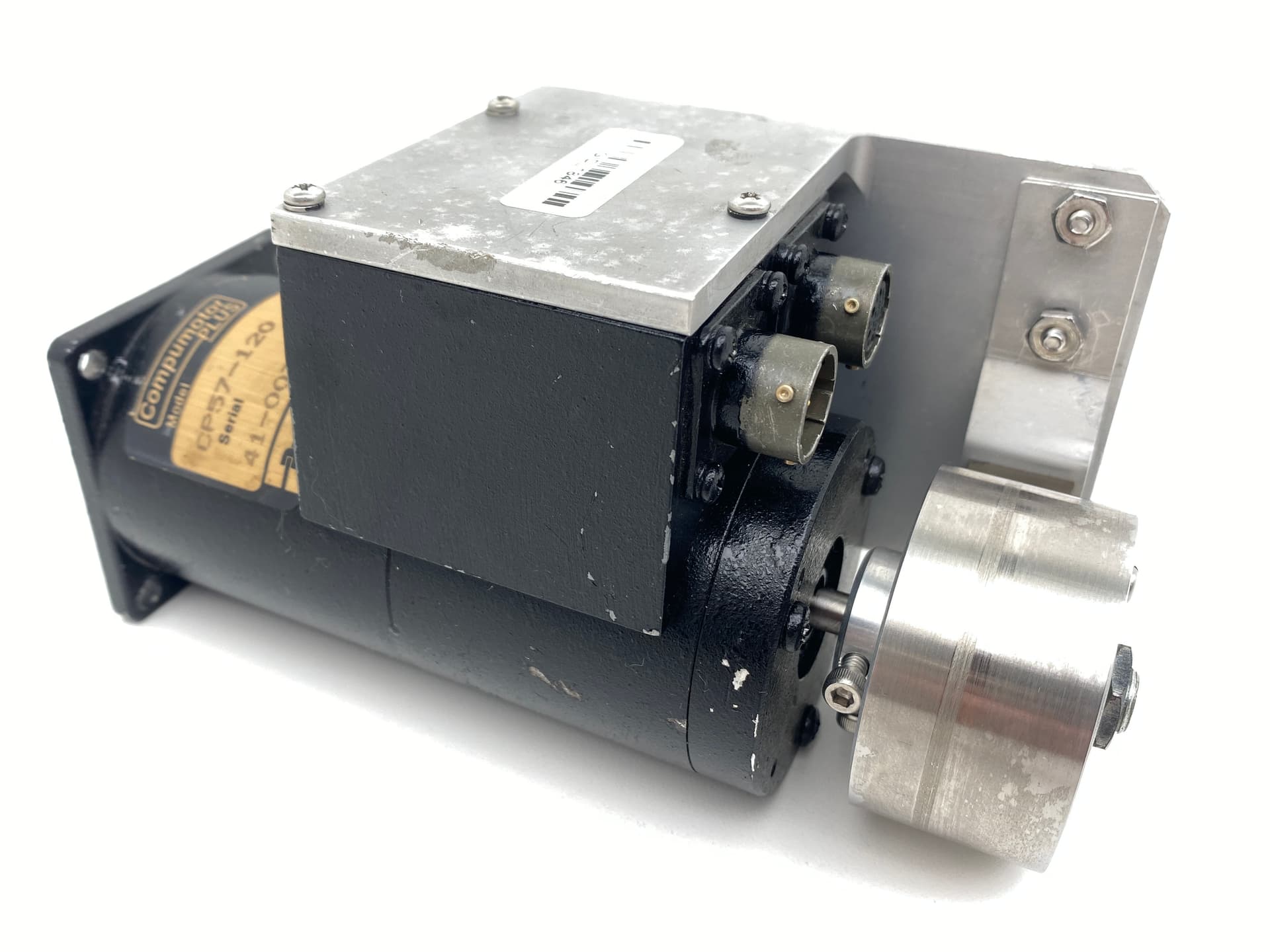 Parker CP57-120 CompumotorPlus Dual Shaft Stepper Motor With Custom Built Frame