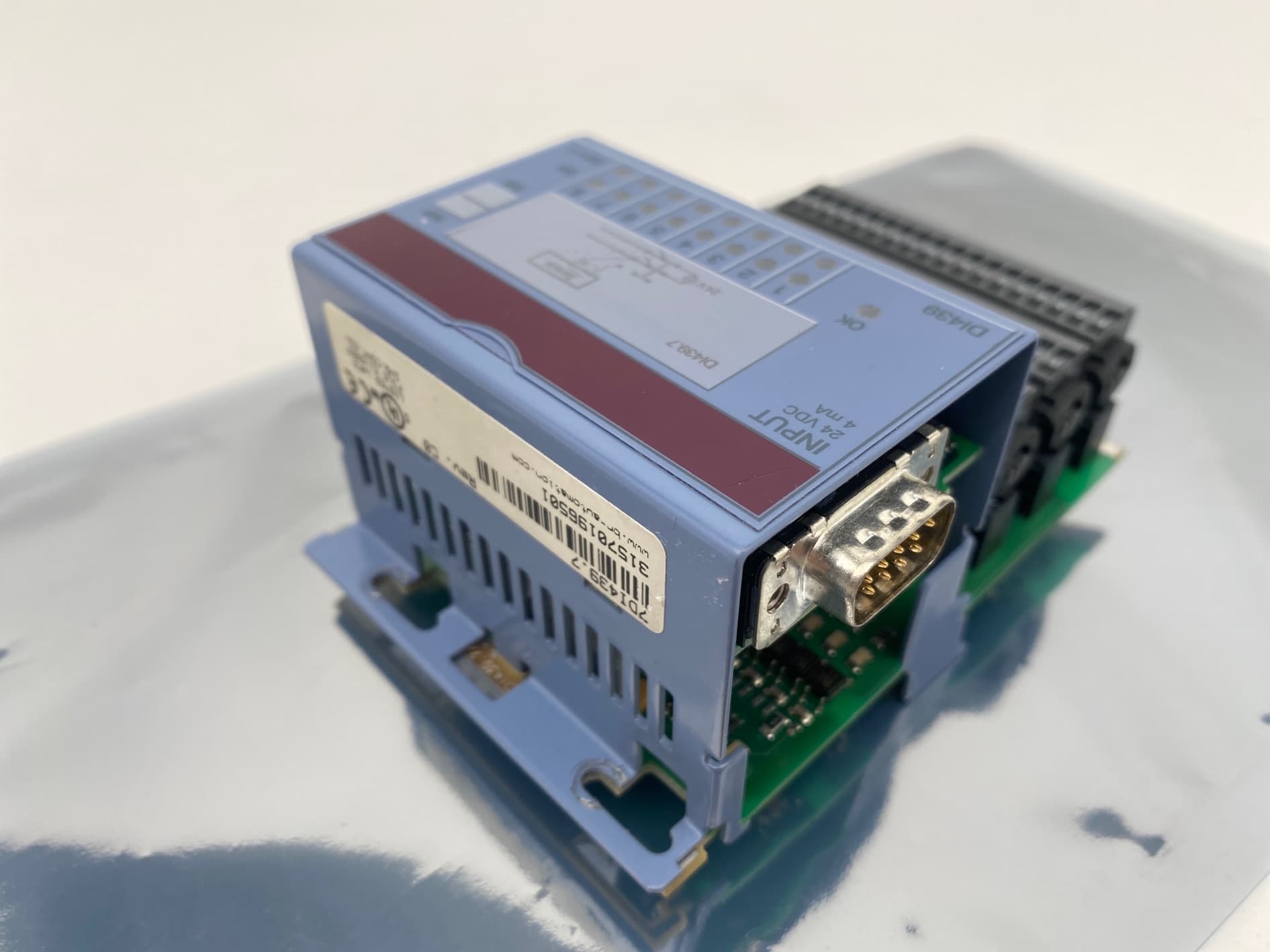 B R Automation 7DI439.7 Rev. C0, 7TB718.91 Digital Input w 3- Terminal Blocks