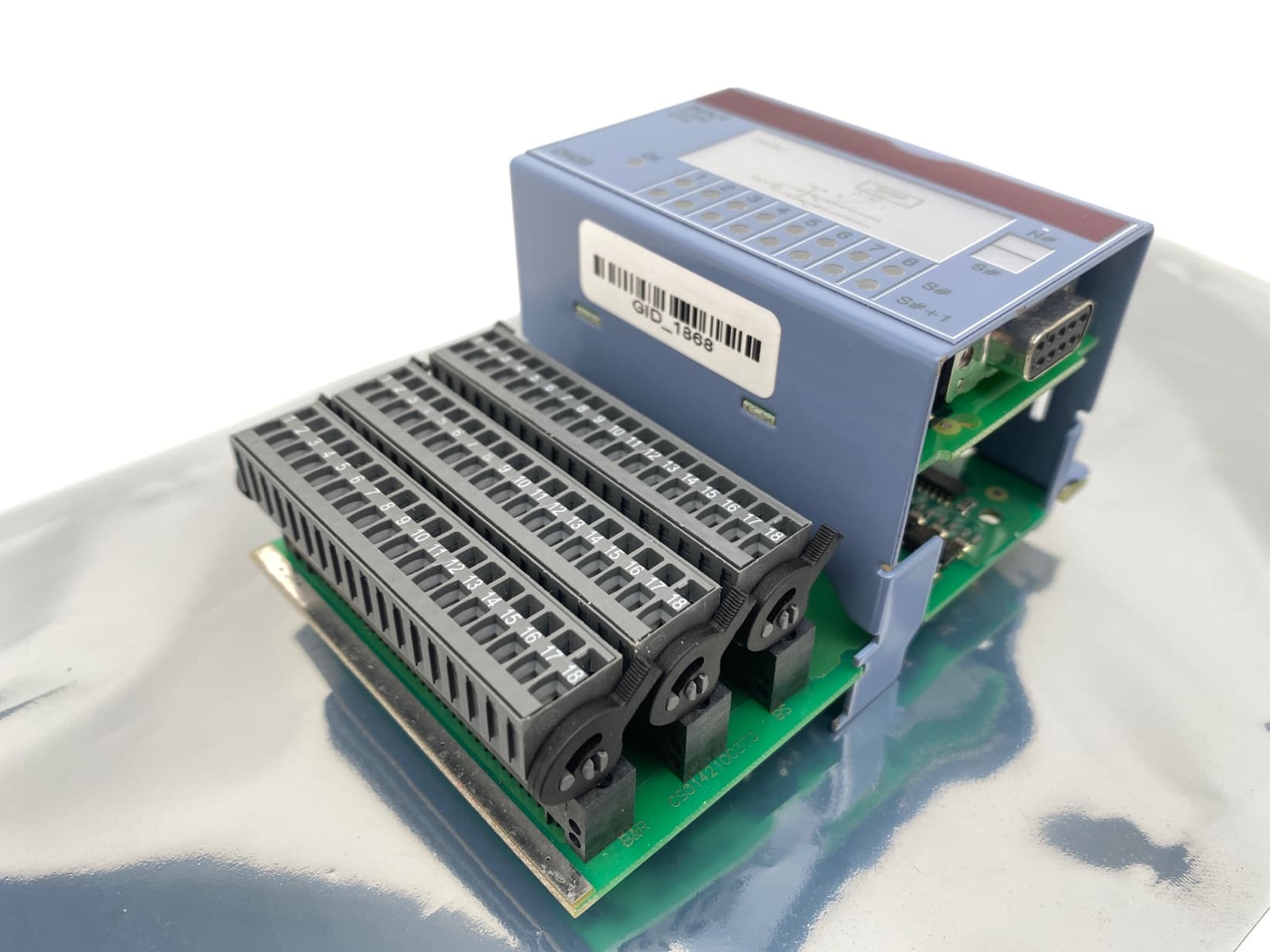 B R Automation 7DI439.7 Rev. C0, 7TB718.91 Digital Input w 3- Terminal Blocks