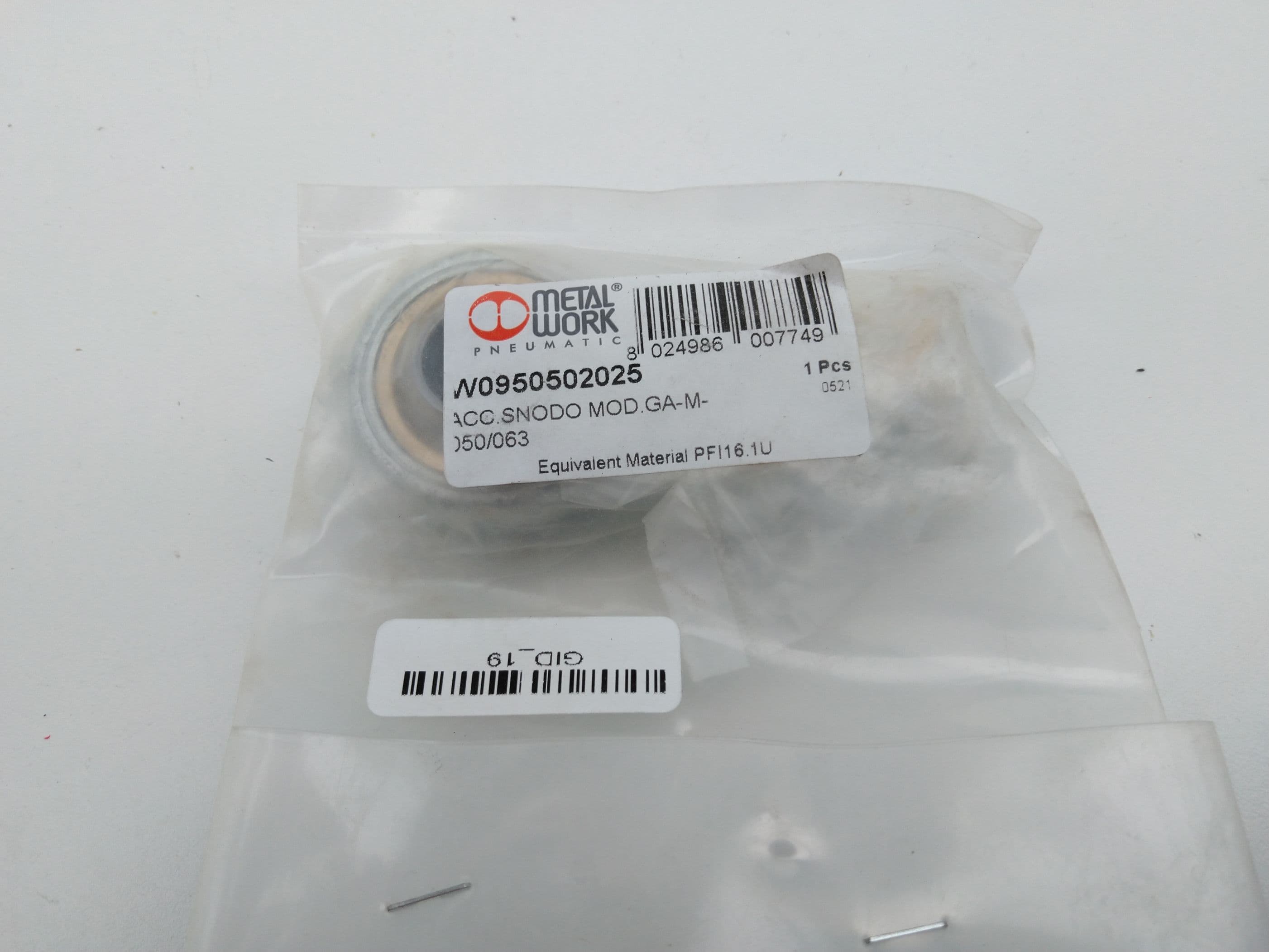 MetalWork Pneumatic W0950502025 Spherical Joint Model GA-M 50 Rear Mount Pivot