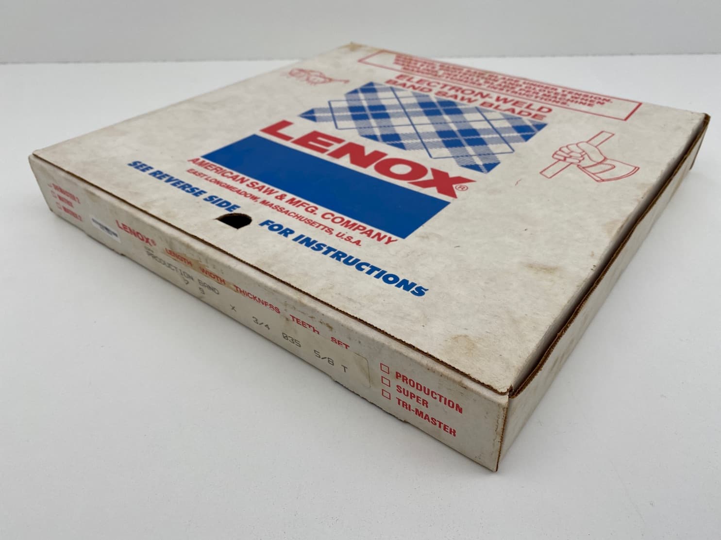 Lenox 7 9 Length x 3/4 Thickness 35 Teeth 5/8 T Set Band Saw Blade