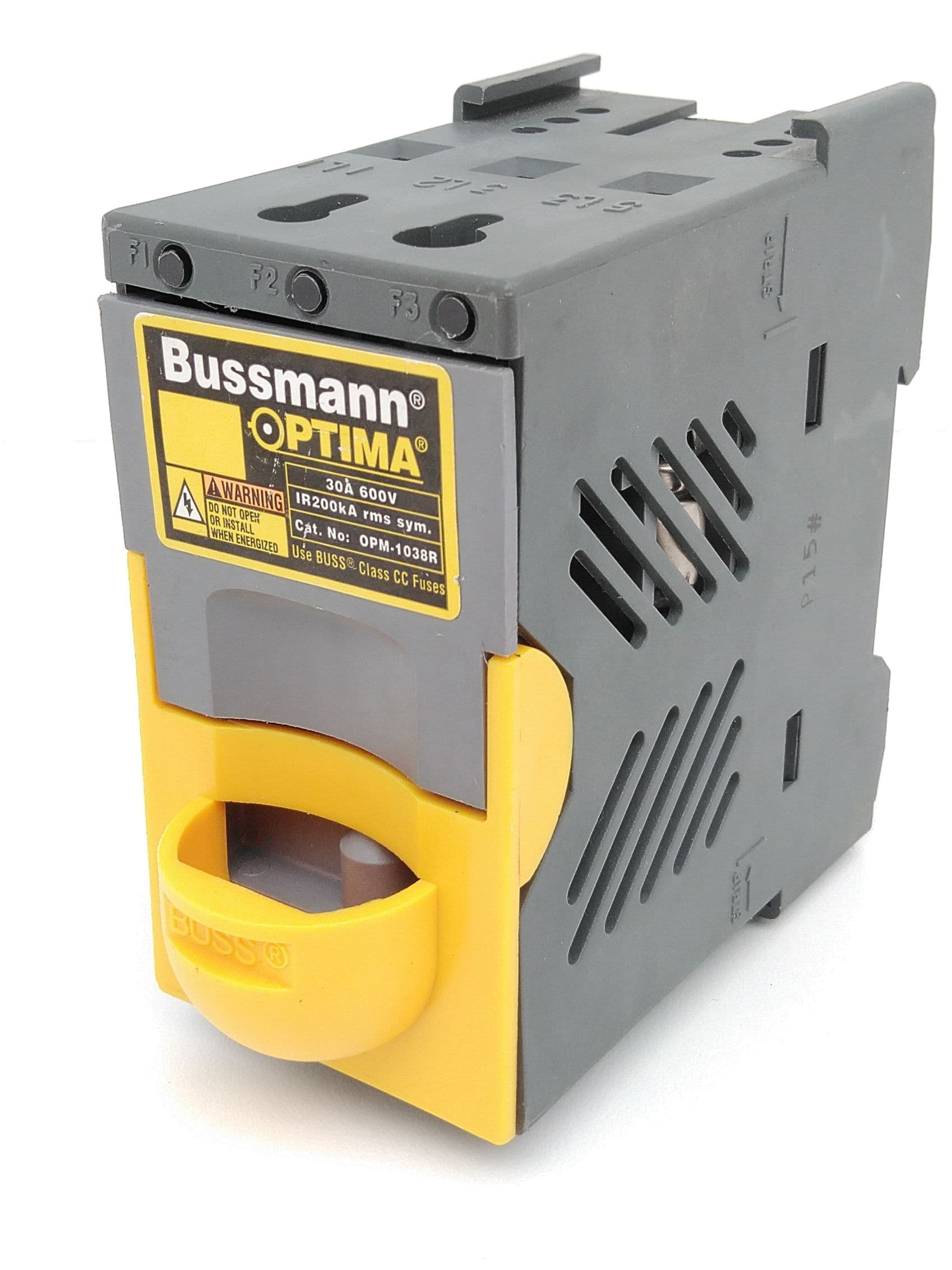 Bussmann OPM-1038R Over Current Protection Fuse Block Module 30A, 600V, IR200KA