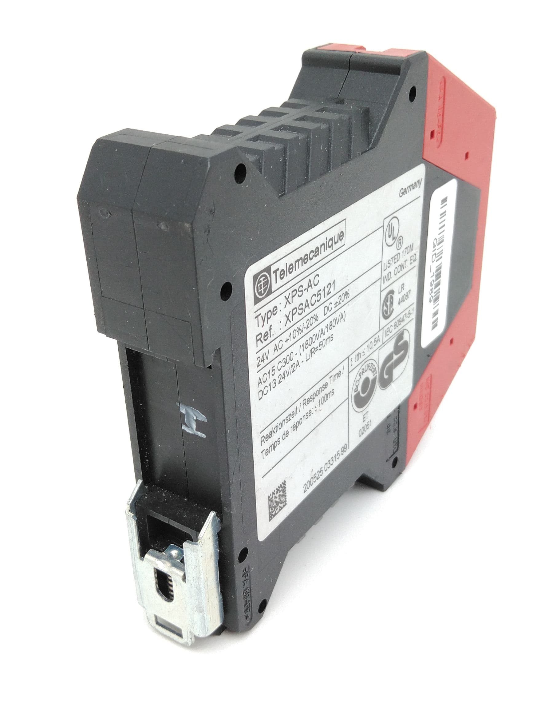Telemecanique XPSAC5121 Emergency Stop Safety Relay Module 24V AC/DC, 2.5A