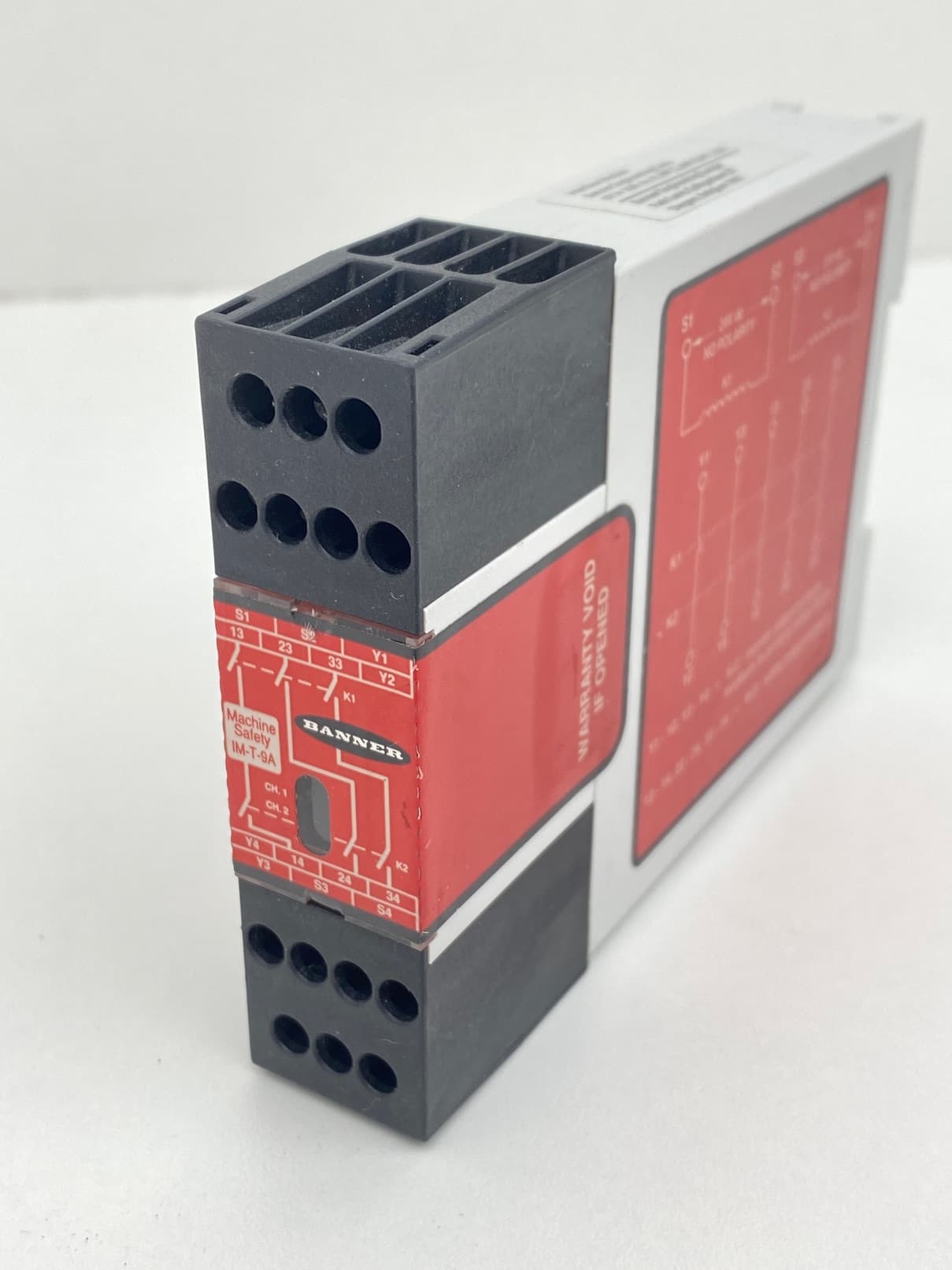 Banner IM-T-9A 61425 Safety Light Curtain Relay Module 24VDC, 6A