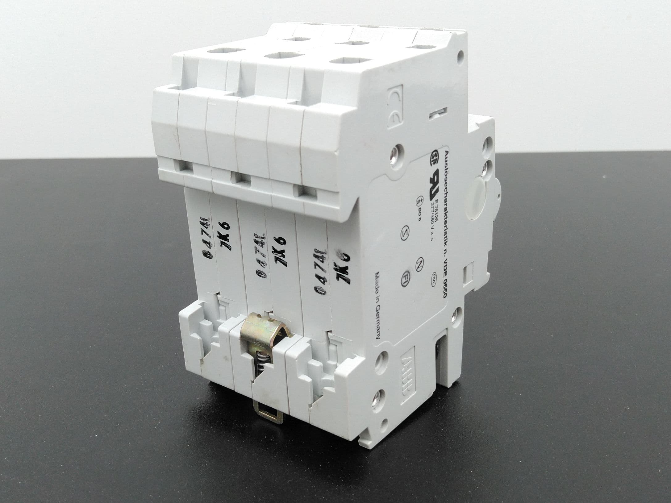 ABB S273-K6A Miniature Circuit Breaker 3P, 277/480V, 6A
