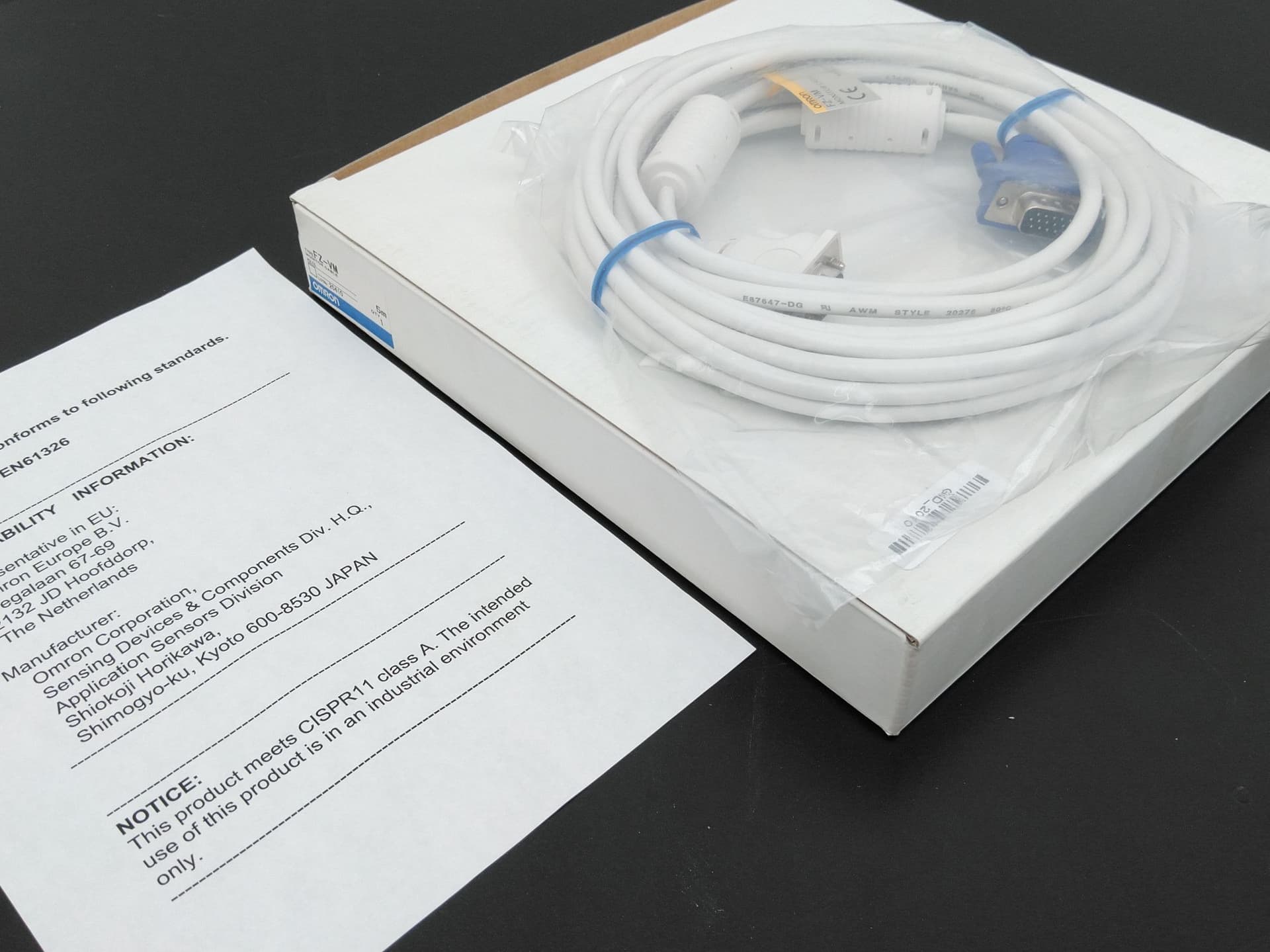 Omron FZ-VM Monitor Cable, 5m Long