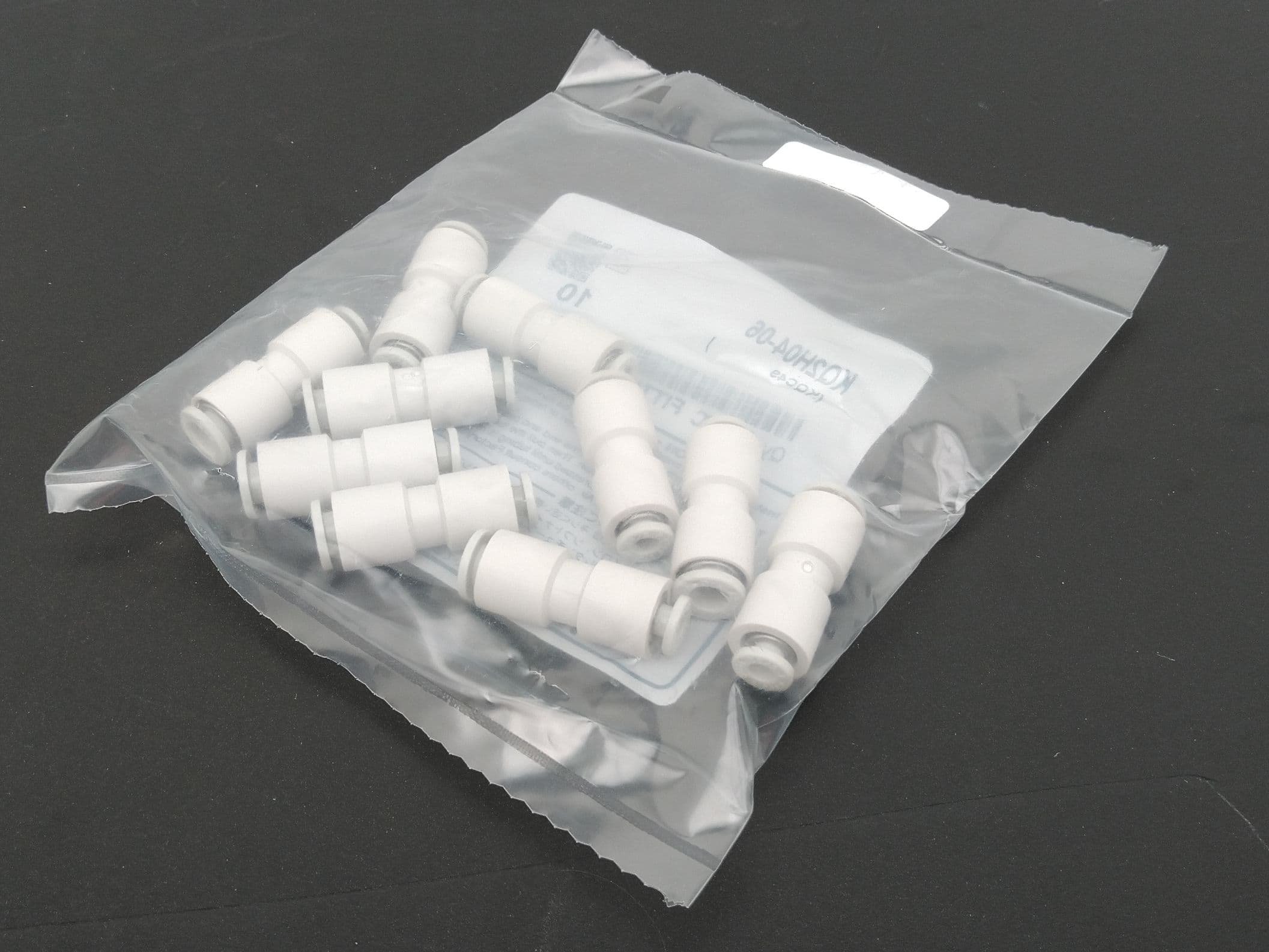 SMC KQ2H04-06 Push-to-Connect 4mm x 6mm Tube OD Straight Reducing Connector