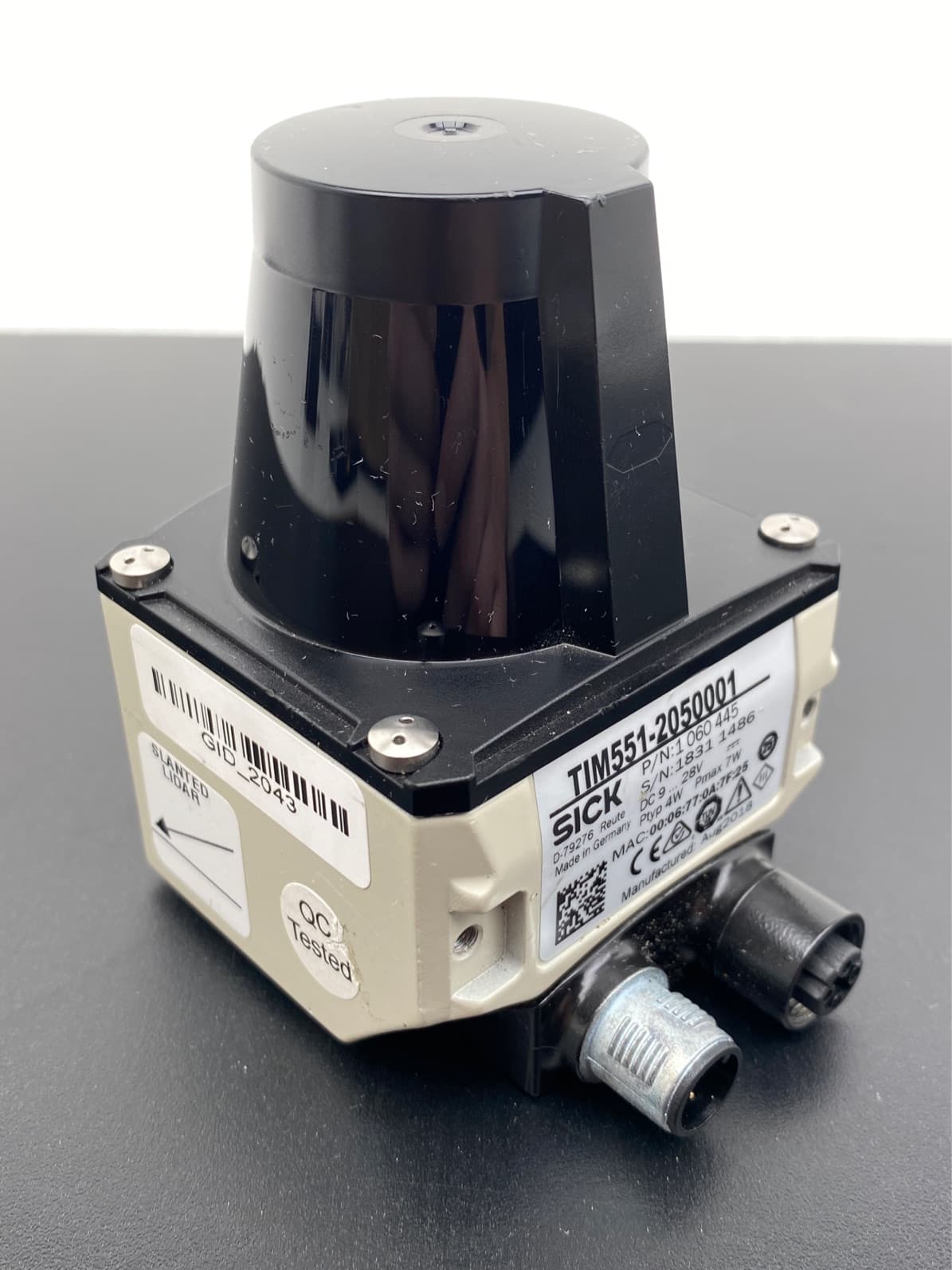 Sick TIM551-2050001 Vision Sensor, 2D LiDAR Sensor