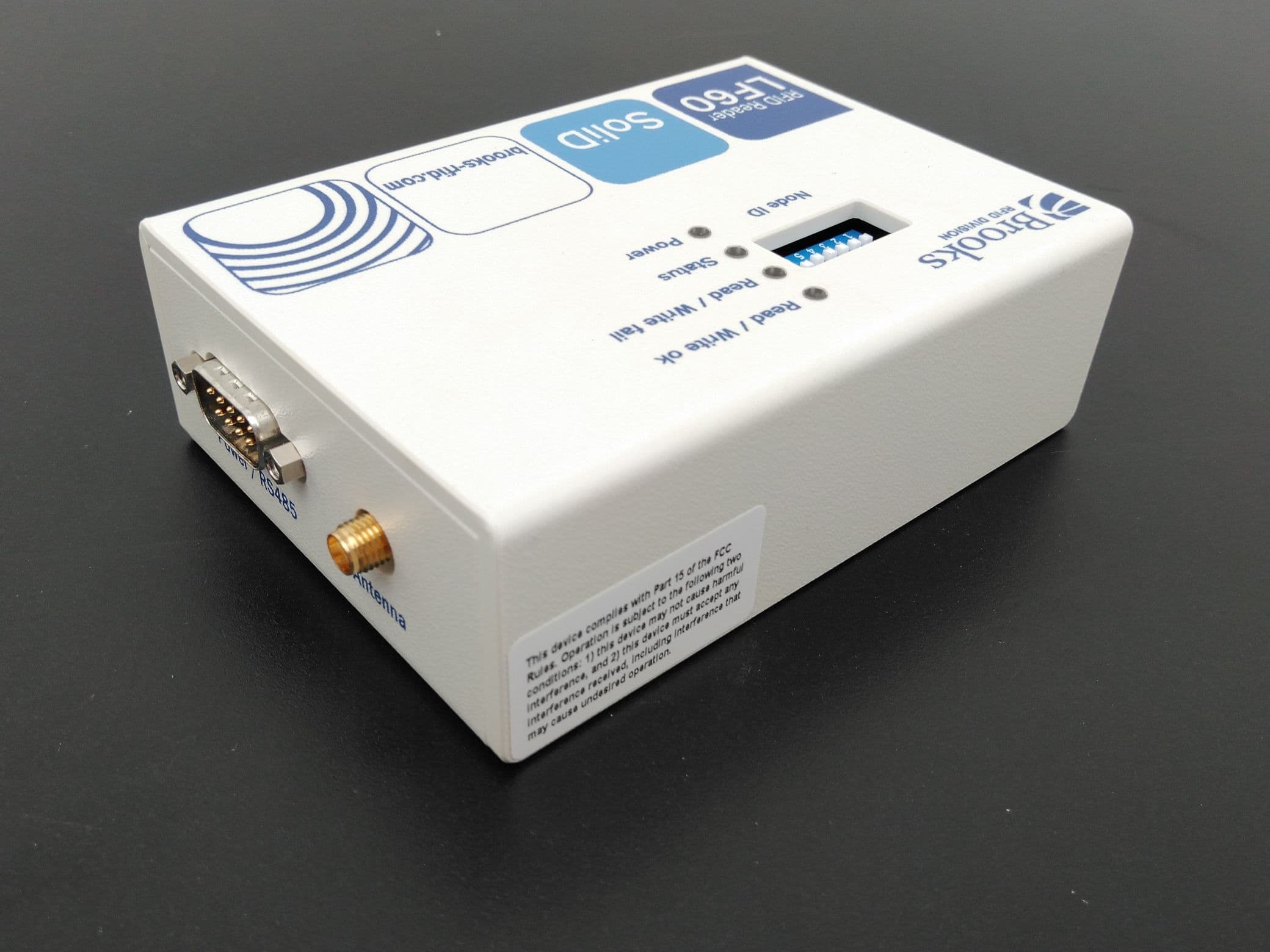 Brooks TLS-12B-7O00-T1-00E1 RFID Reader LF60C SoliD