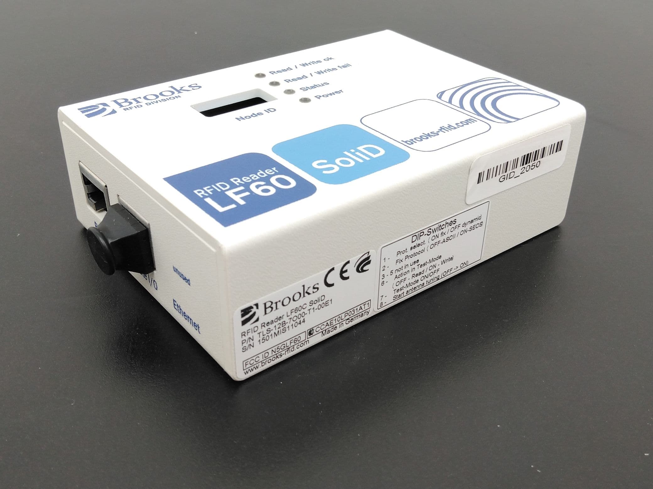 Brooks TLS-12B-7O00-T1-00E1 RFID Reader LF60C SoliD