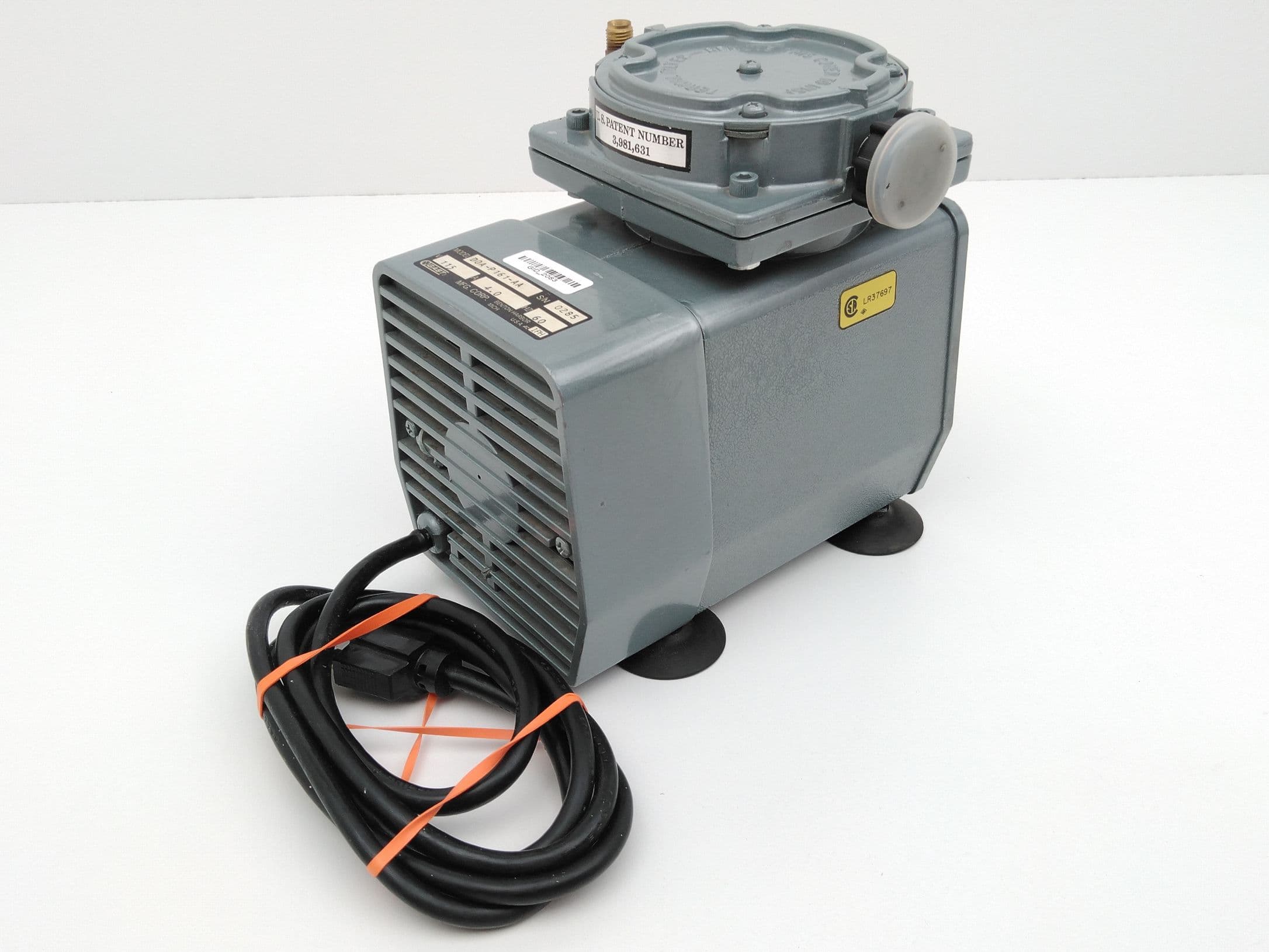 Gast MFG. Corp DOA-P161-AA Diaphragm Compressor or Vacuum Pump