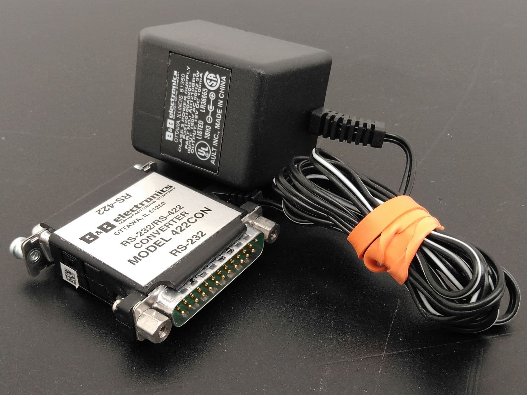 B&B Electronics 422CON RS-232/RS-422 Converter w/ Power Cable