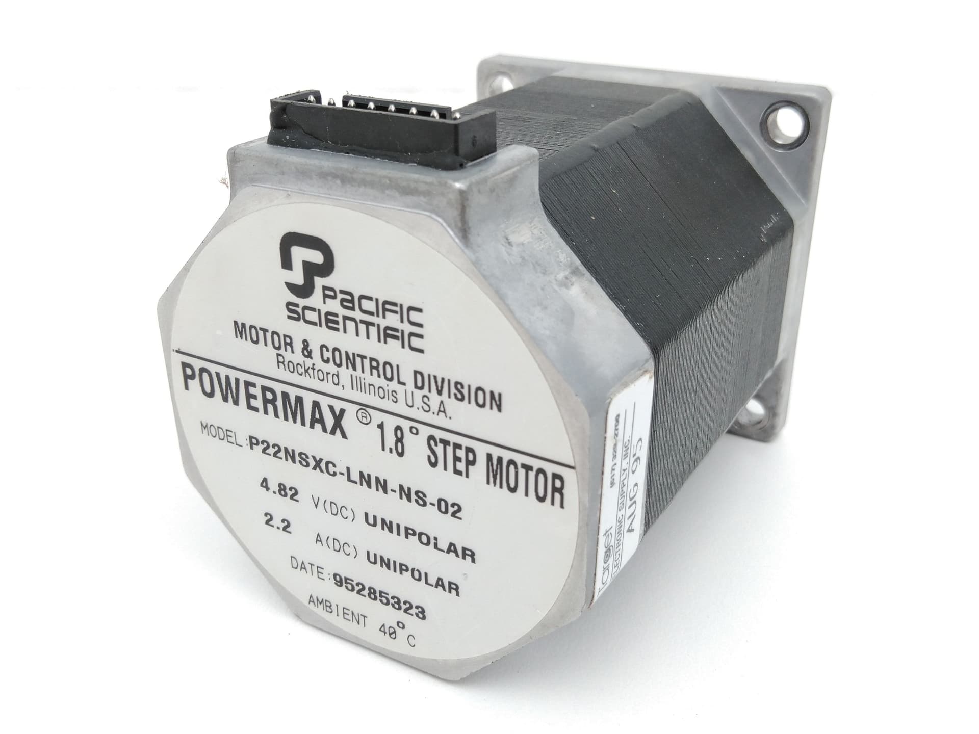 Pacific Scientific P22NSXC-LNN-NS-02 PowerMax 1.8° Stepper Motor