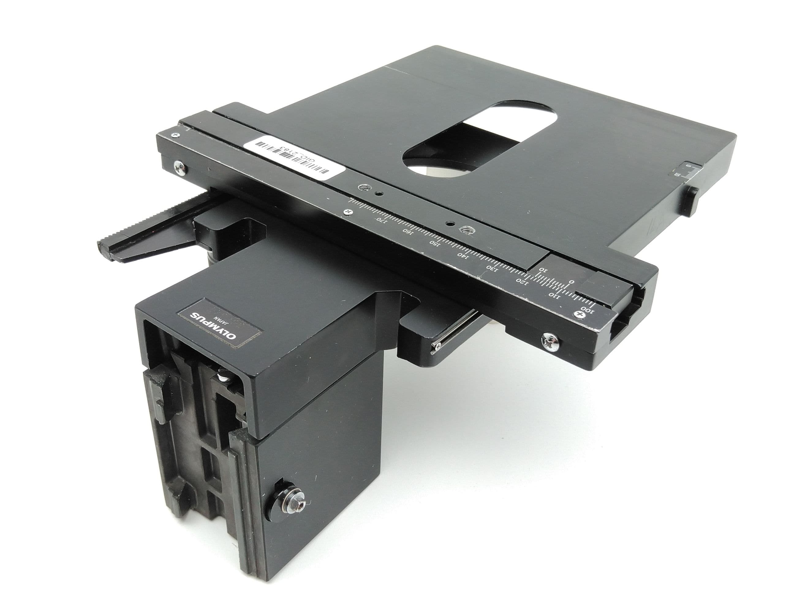 Olympus BH 2.5" Travel Microscope Slide Stage