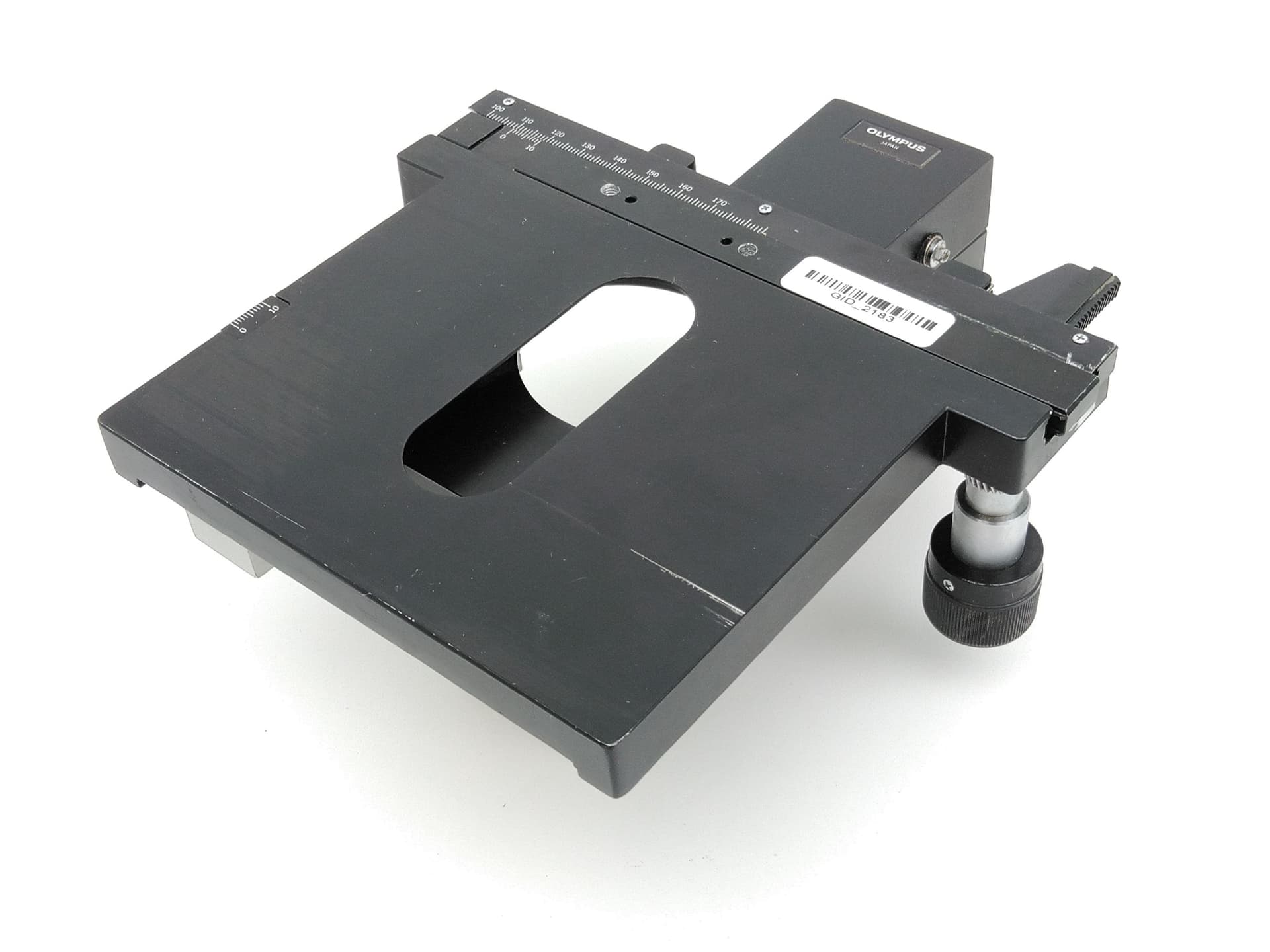 Olympus BH 2.5" Travel Microscope Slide Stage