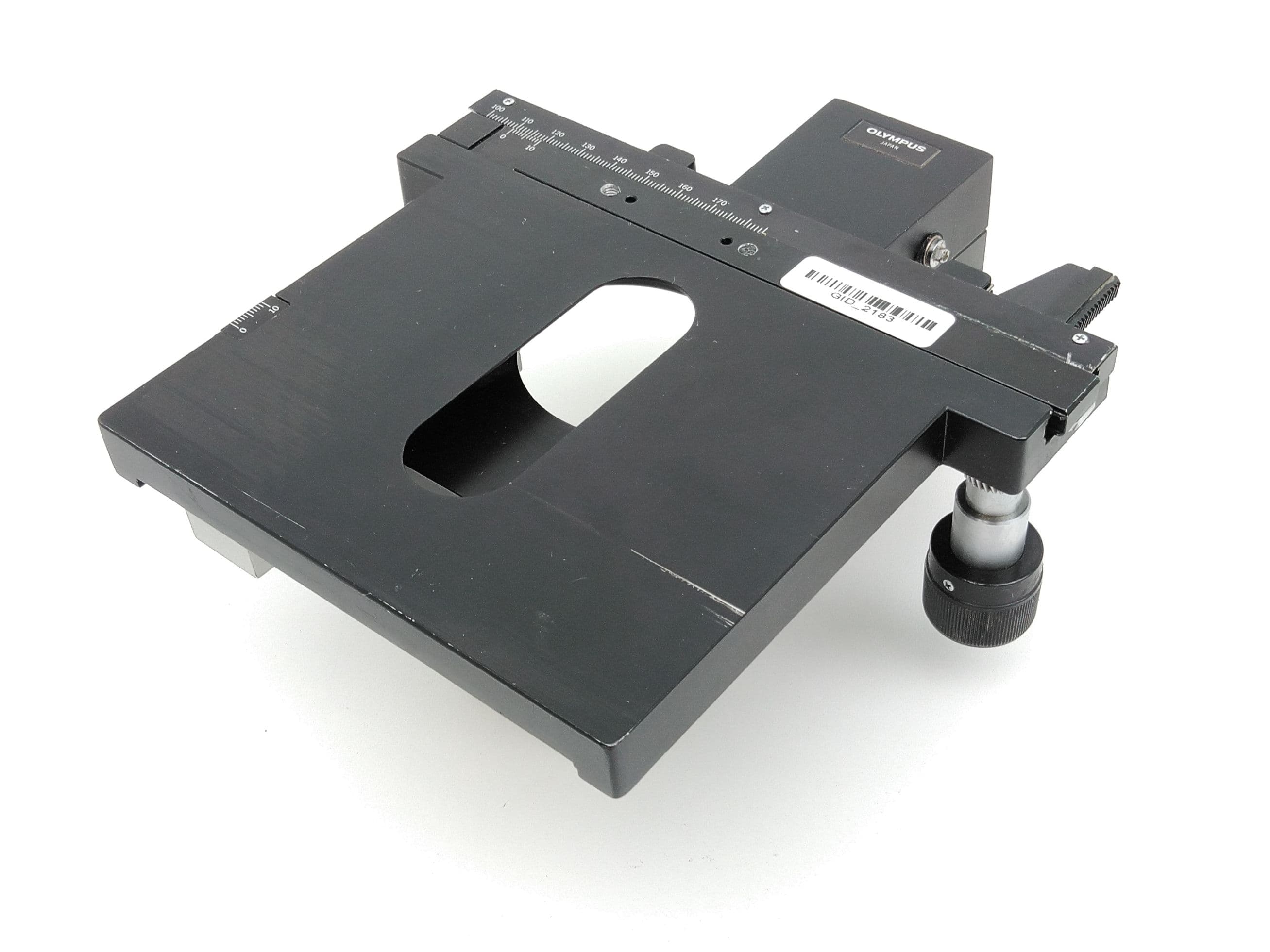 Olympus BH 2.5" Travel Microscope Slide Stage