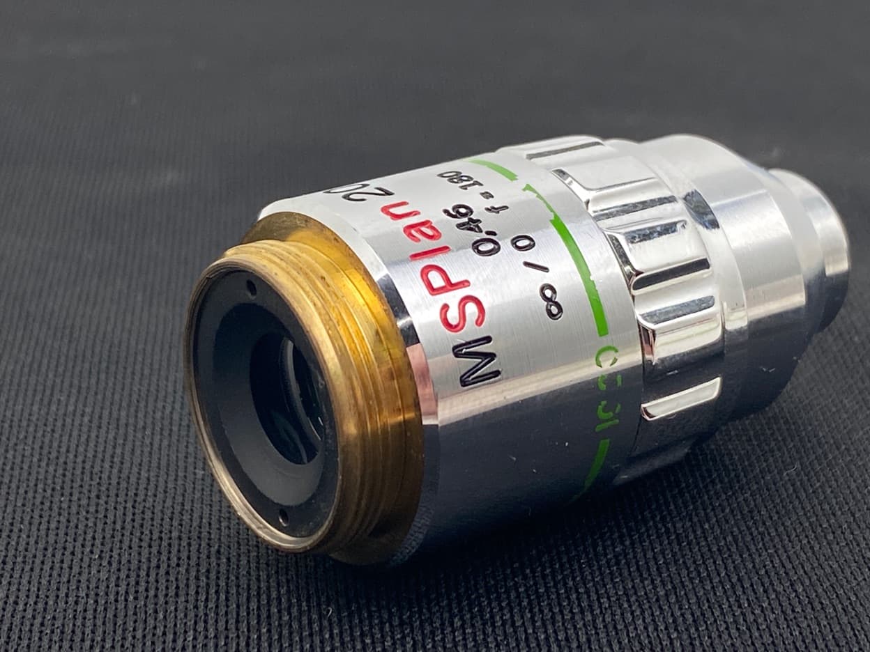 Olympus MSPlan 20 0.46 f 180 Microscope Objective Lens