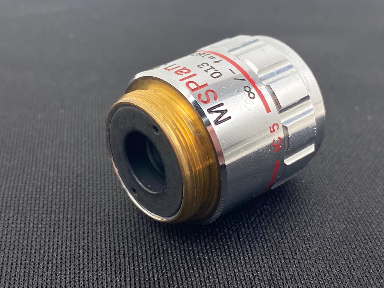 Olympus IC5 MSPlan5 0.13 f 180 Microscope Objective Lens