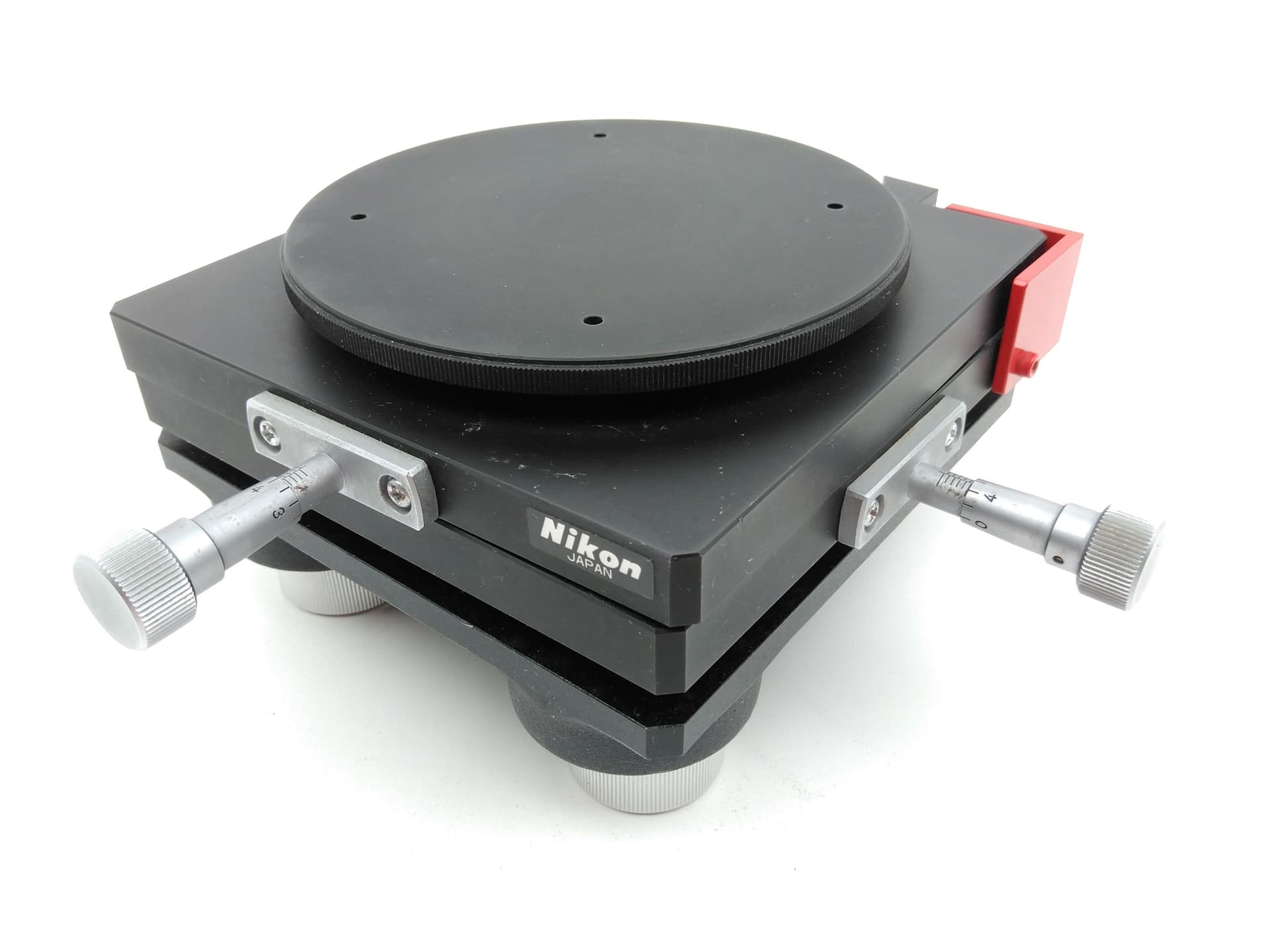 Nikon Microscope Stage XY Tilt Rotary