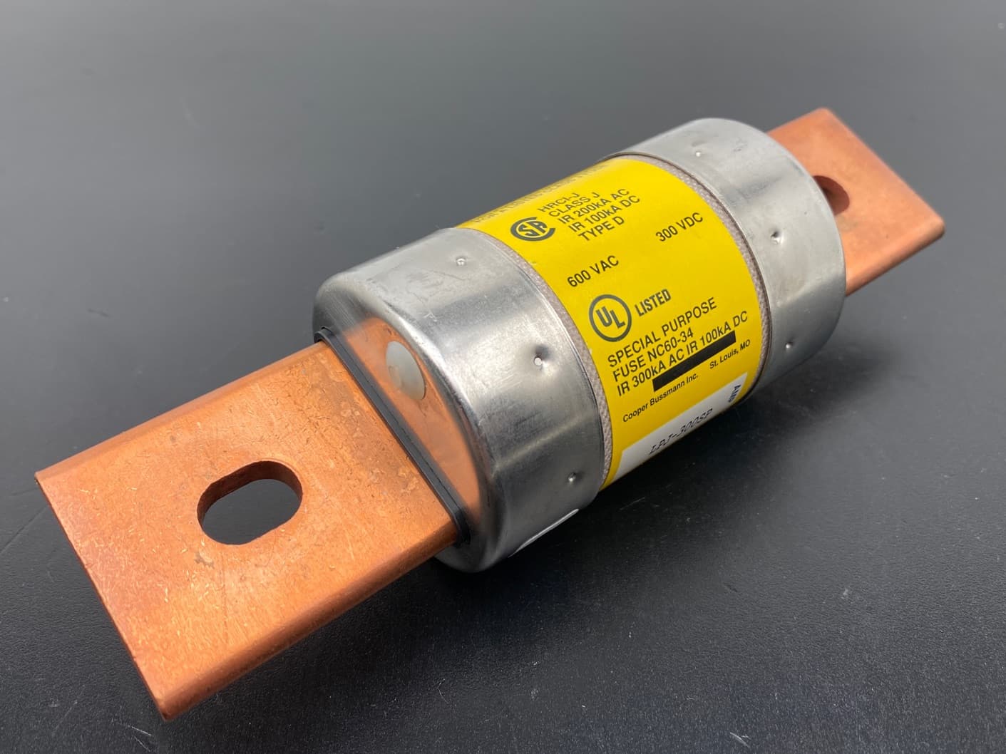 Cooper Bussmann LPJ-300SP Dual-Element Time-Delay Fuse, 300 Amp