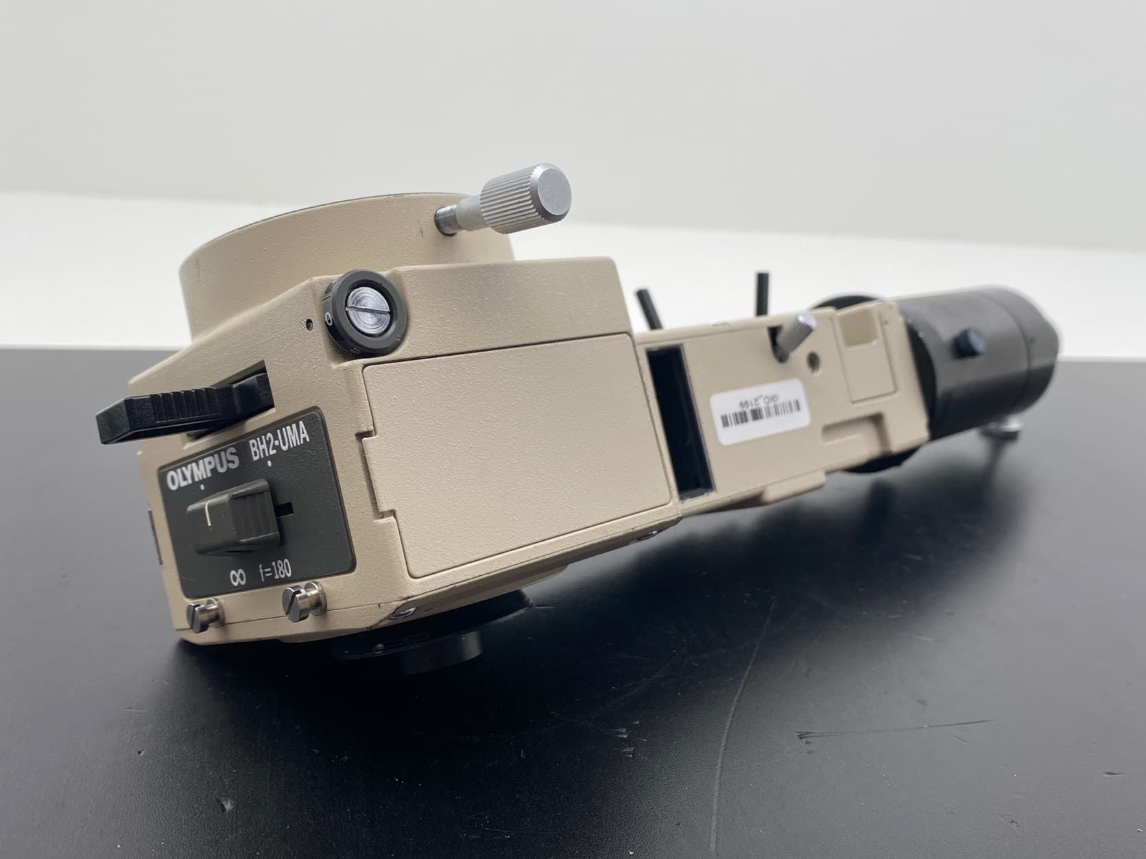 Olympus BH2-UMA Vertical Illuminator Assembly w/ 11/16" Fiberoptic Port & Cubes