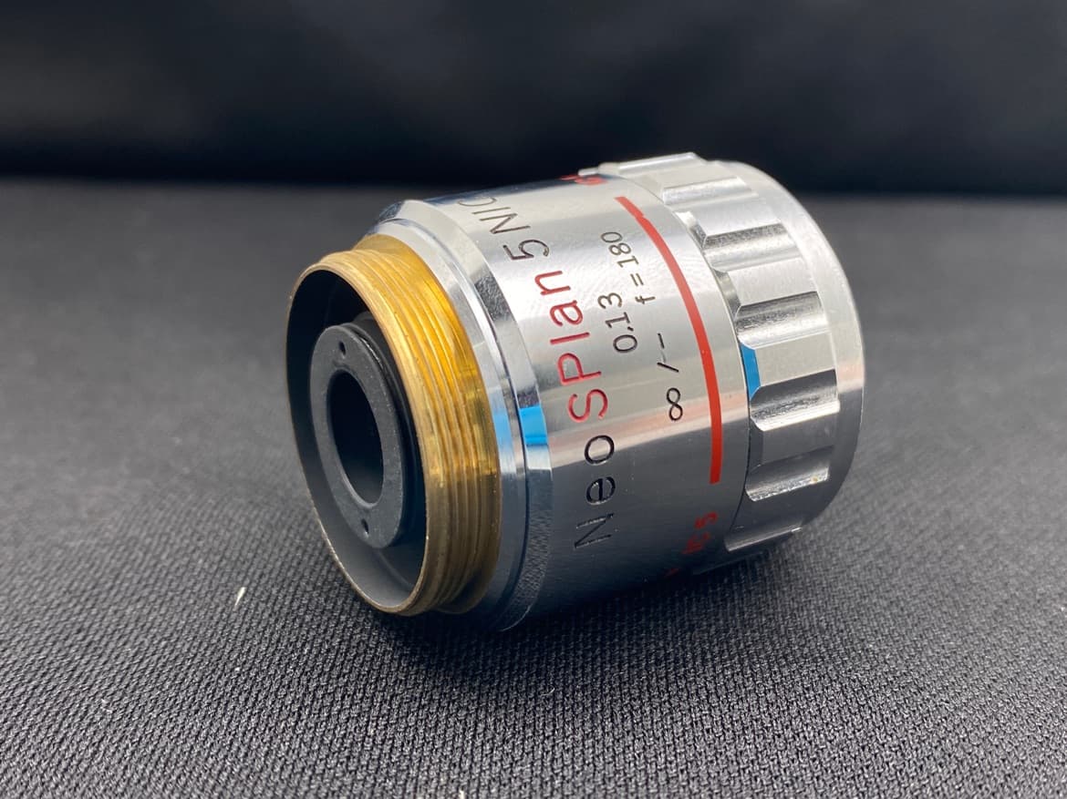 Olympus NeoSPlan 5 NIC 0.13, F 180, IC 5 Microscope Objective Lens