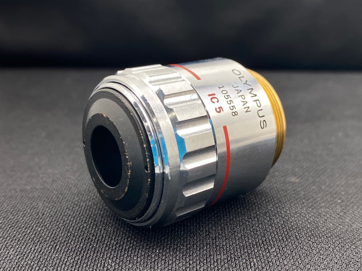 Olympus NeoSPlan 5 NIC 0.13, F 180, IC 5 Microscope Objective Lens