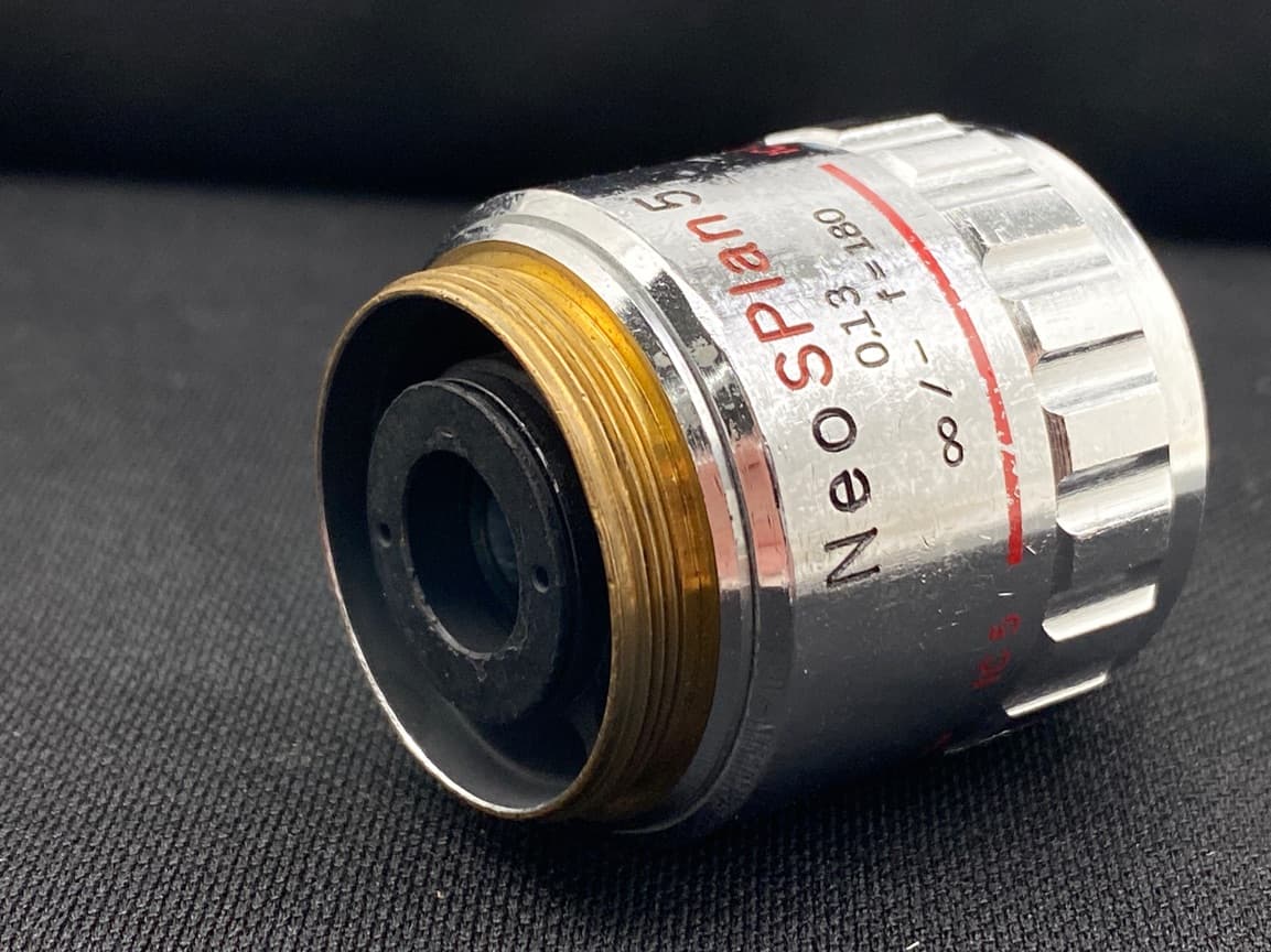 Olympus NeoSPlan 5 0.13, f 180, 0.13NA BF/DF Microscope Objective