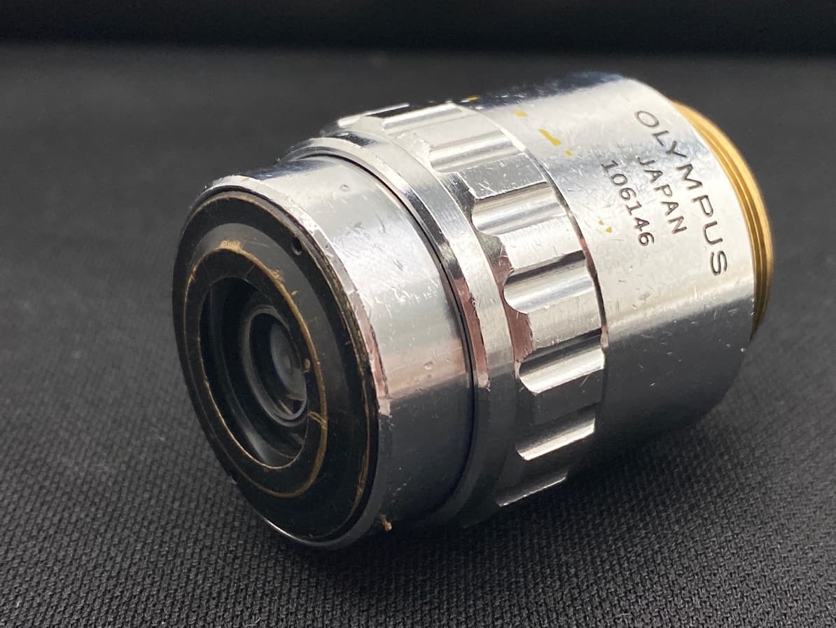 Olympus NeoSPlan 10 .30, f 180 BF/DF Microscope Objective Lens