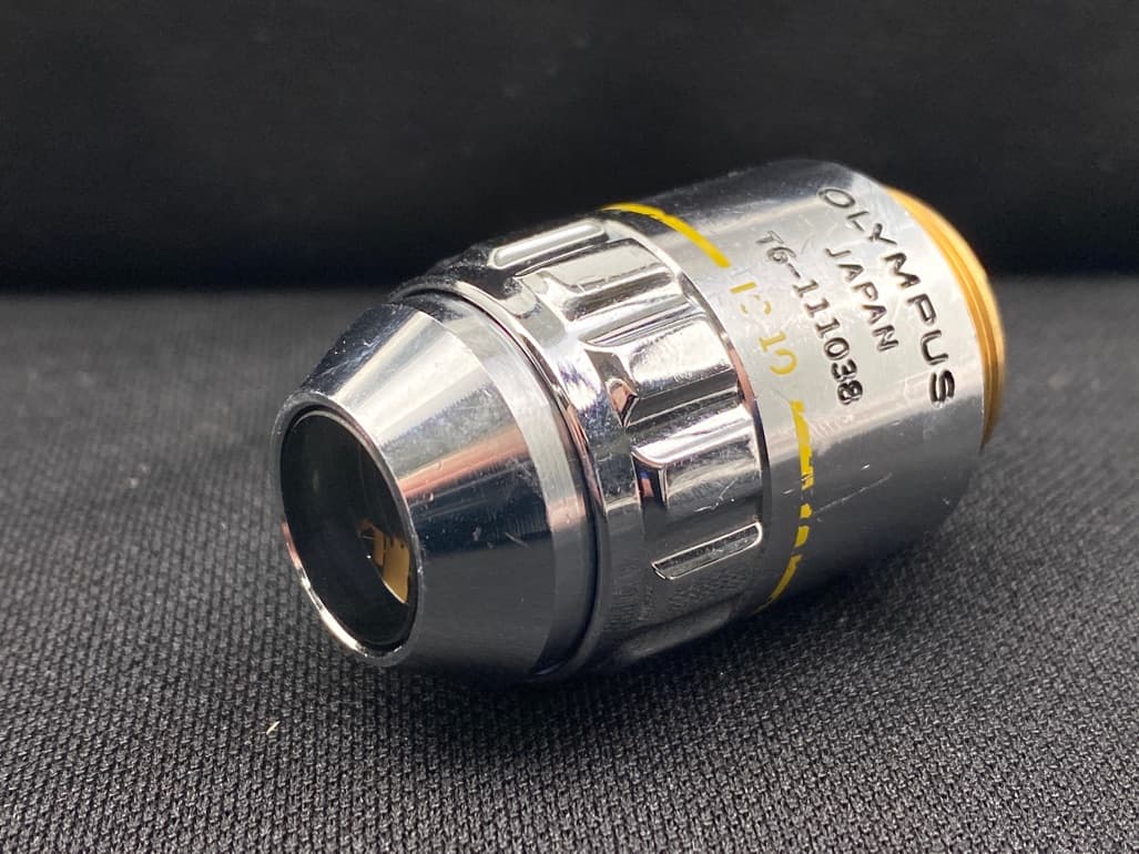 Olympus MSPlan 10 10x, .30, f 180 Microscope Objective Lens