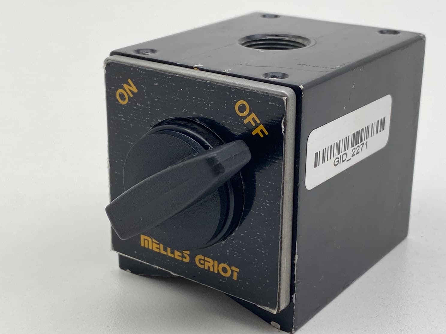 Melles Griot 2" x 2 1/4" Hand Switch Magnetic Base