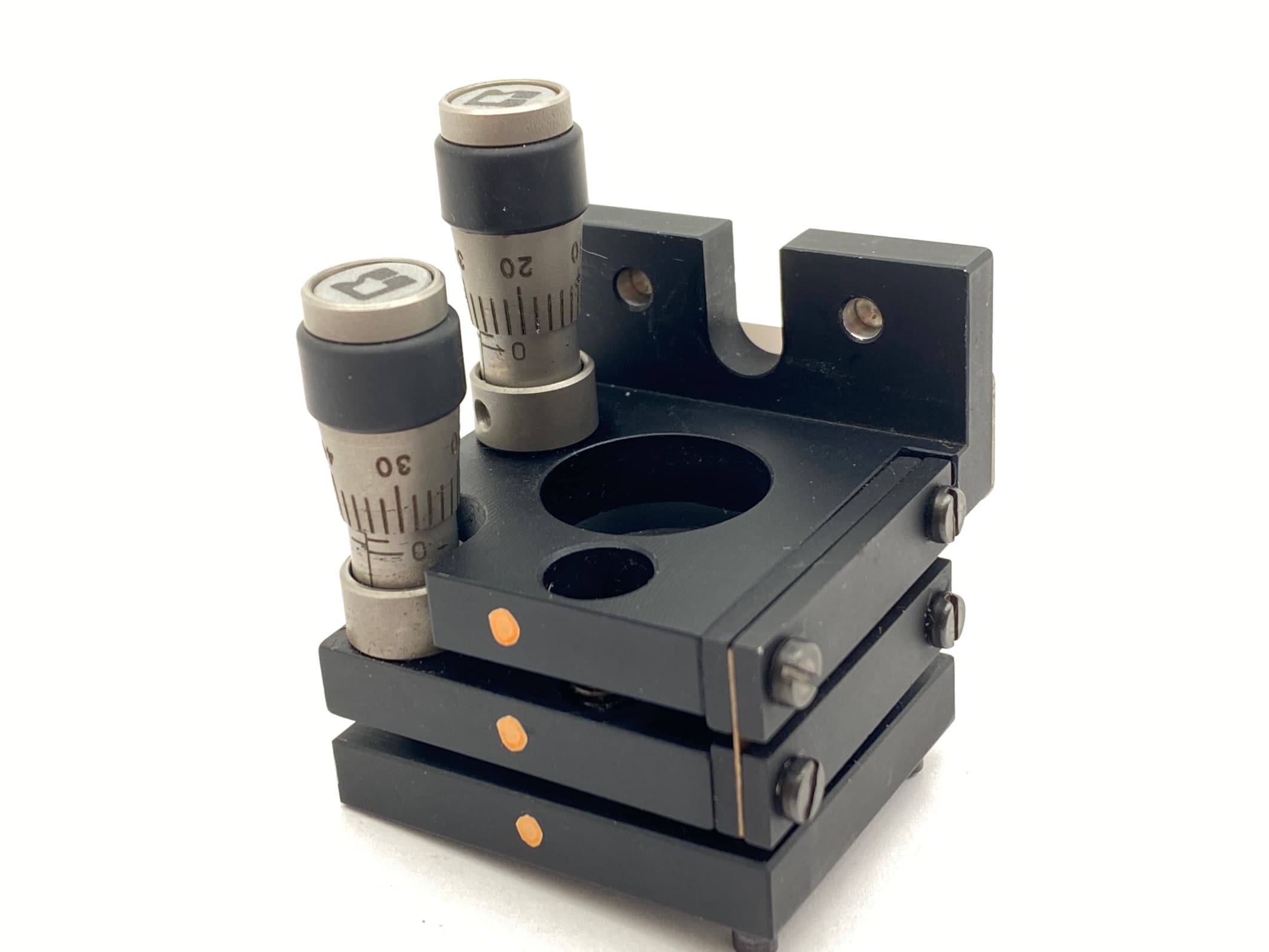 Klinger Newport Flexure Mirror Mount w/ 5mm Precision Micrometer Drives